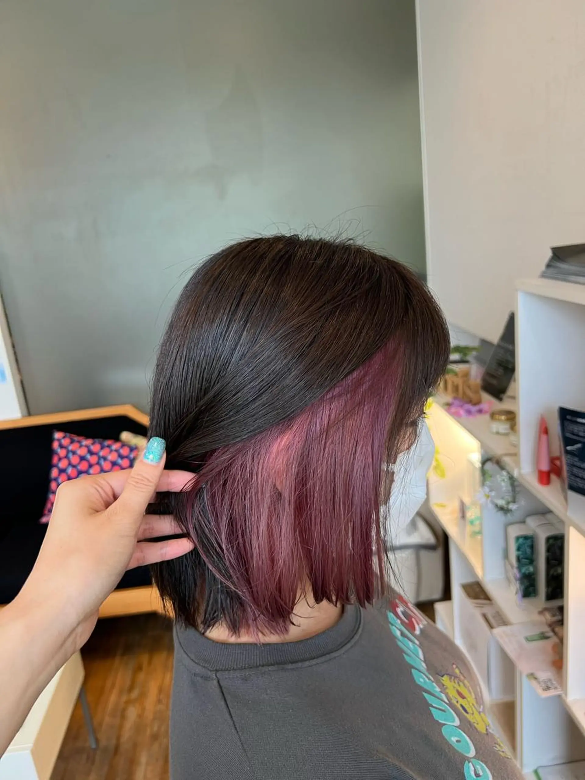 ミディアム ヘアカラー トリートメント 竹添 有梨沙のヘアスタイル