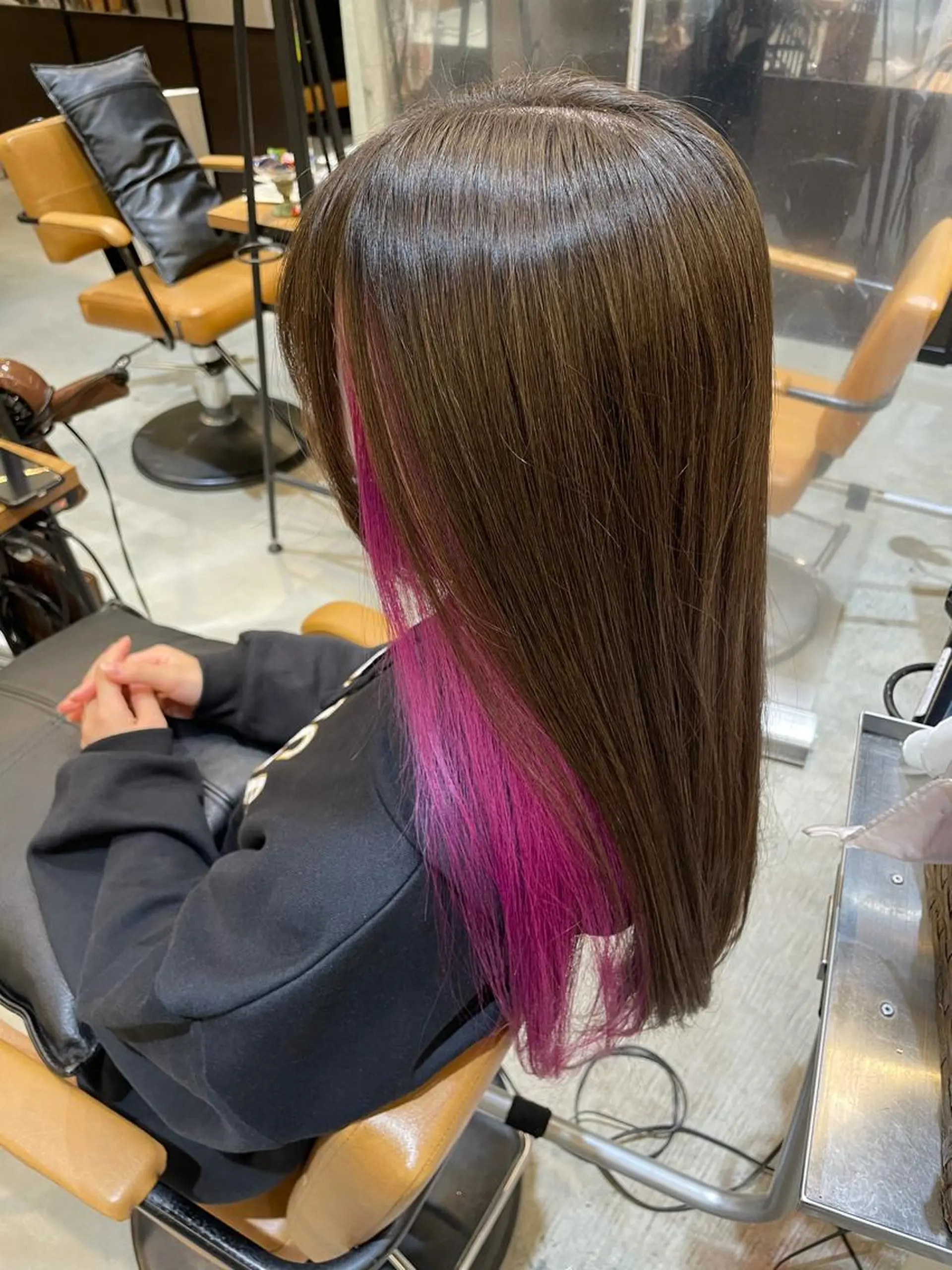セミロング ヘアカラー ♦️モテ髪創作者 SUGA♦️のヘアスタイル