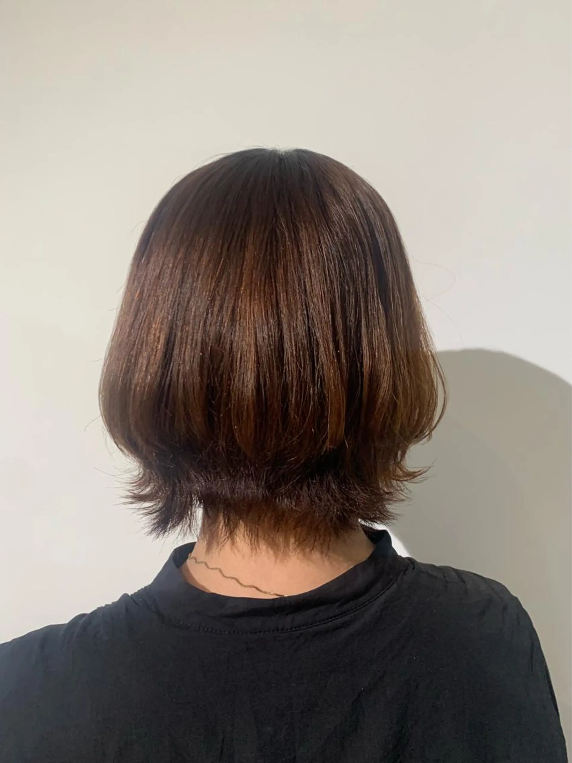 ショート 縮毛矯正 山内 愛可のヘアスタイル