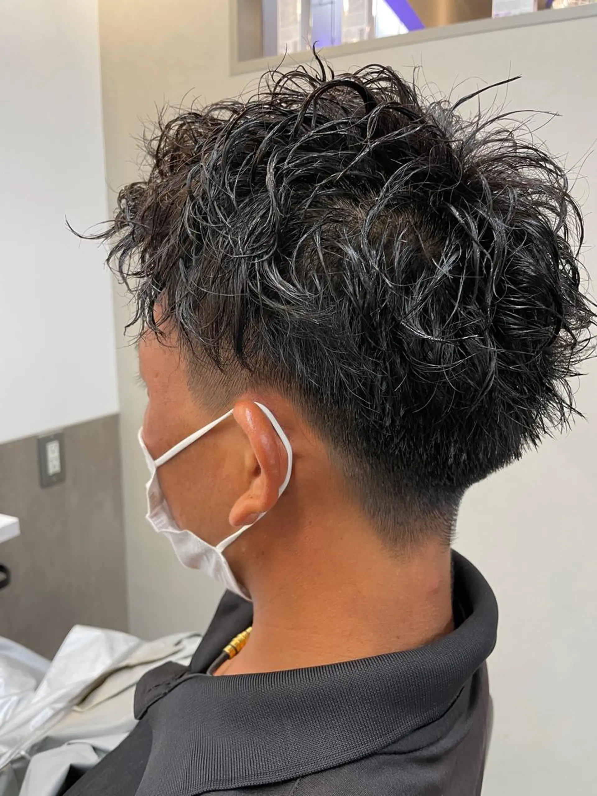 パーマ メンズ カット パーマ 福永速人 /メンズパーマのヘアスタイル