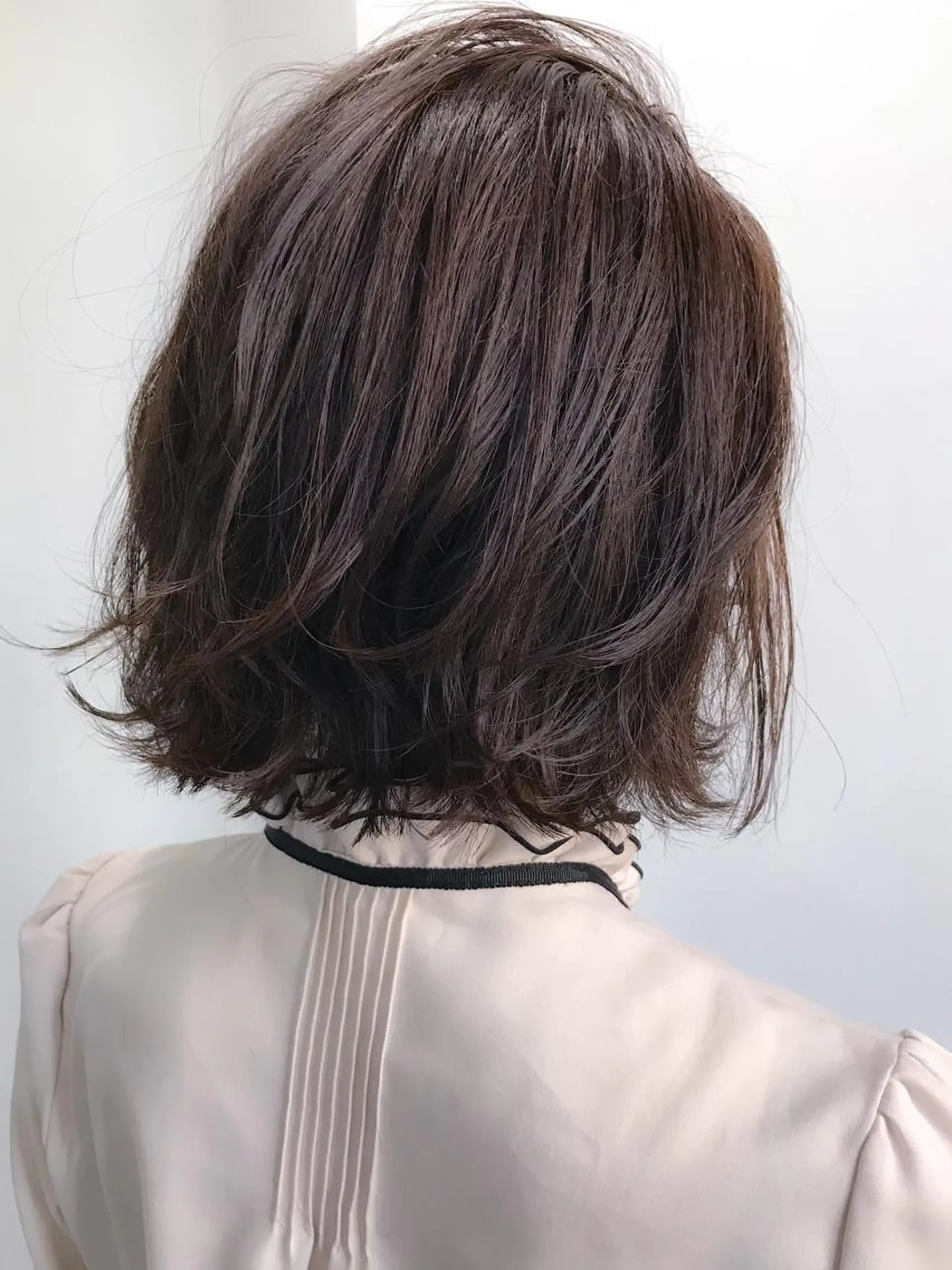 ミディアム カラー バイオレットカラー エクステ（レミー毛） NINEのヘアスタイル