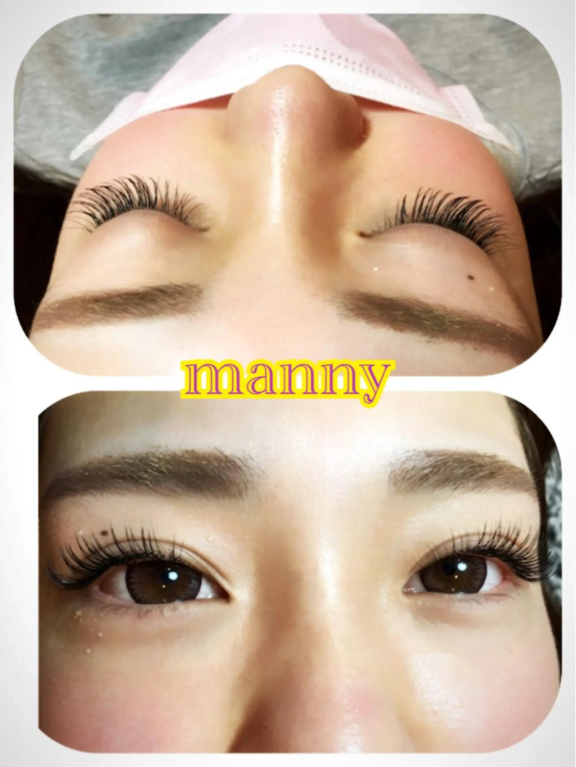 マツエク・マツパ Cカール manny eyelashのマツエク・マツパデザイン