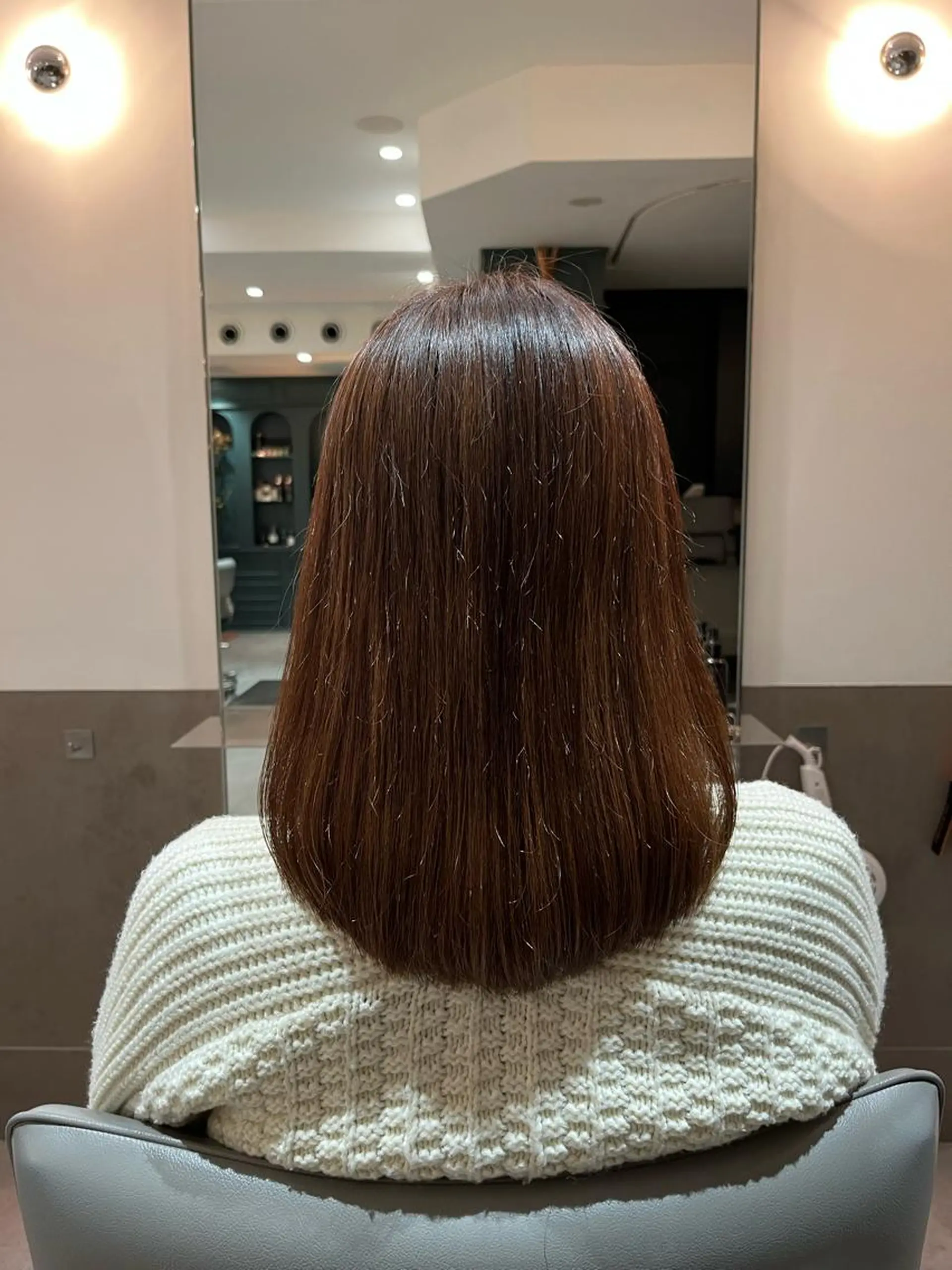 ミディアム 🍊暖色カラー🍊 sakuraのヘアスタイル
