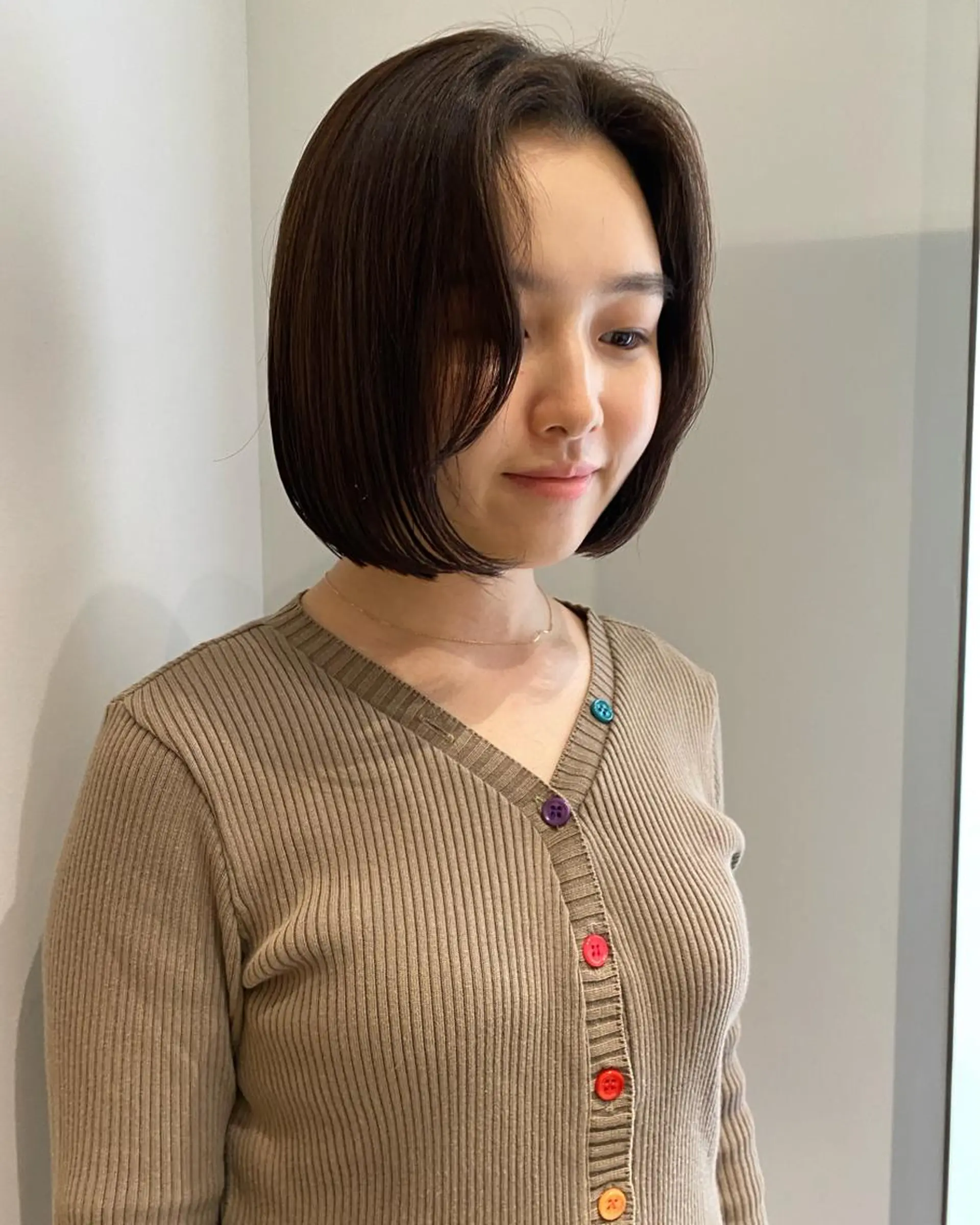 ショート カラー ヘアアレンジ ボブ Nancy所属・束感まつげ❤︎ あみのマツエク・マツパデザイン