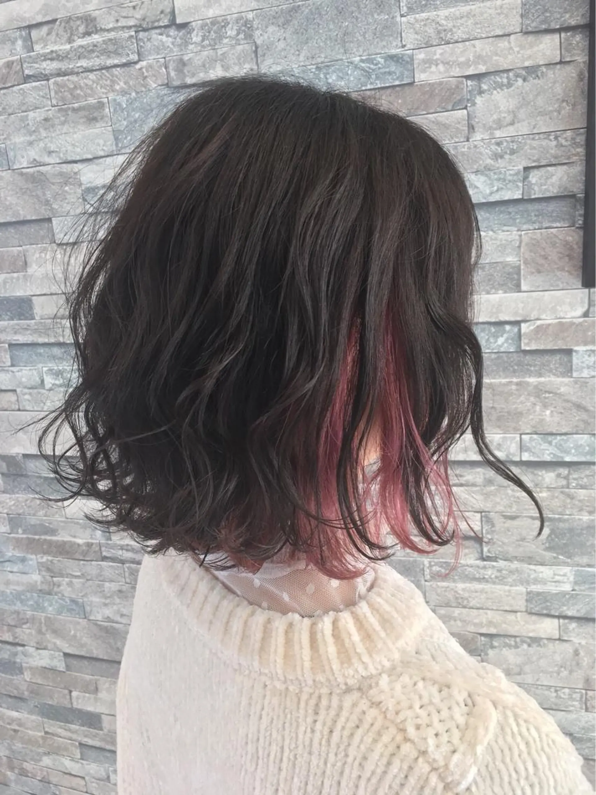 ショート カラー インナーカラー 宍戸 海斗のヘアスタイル