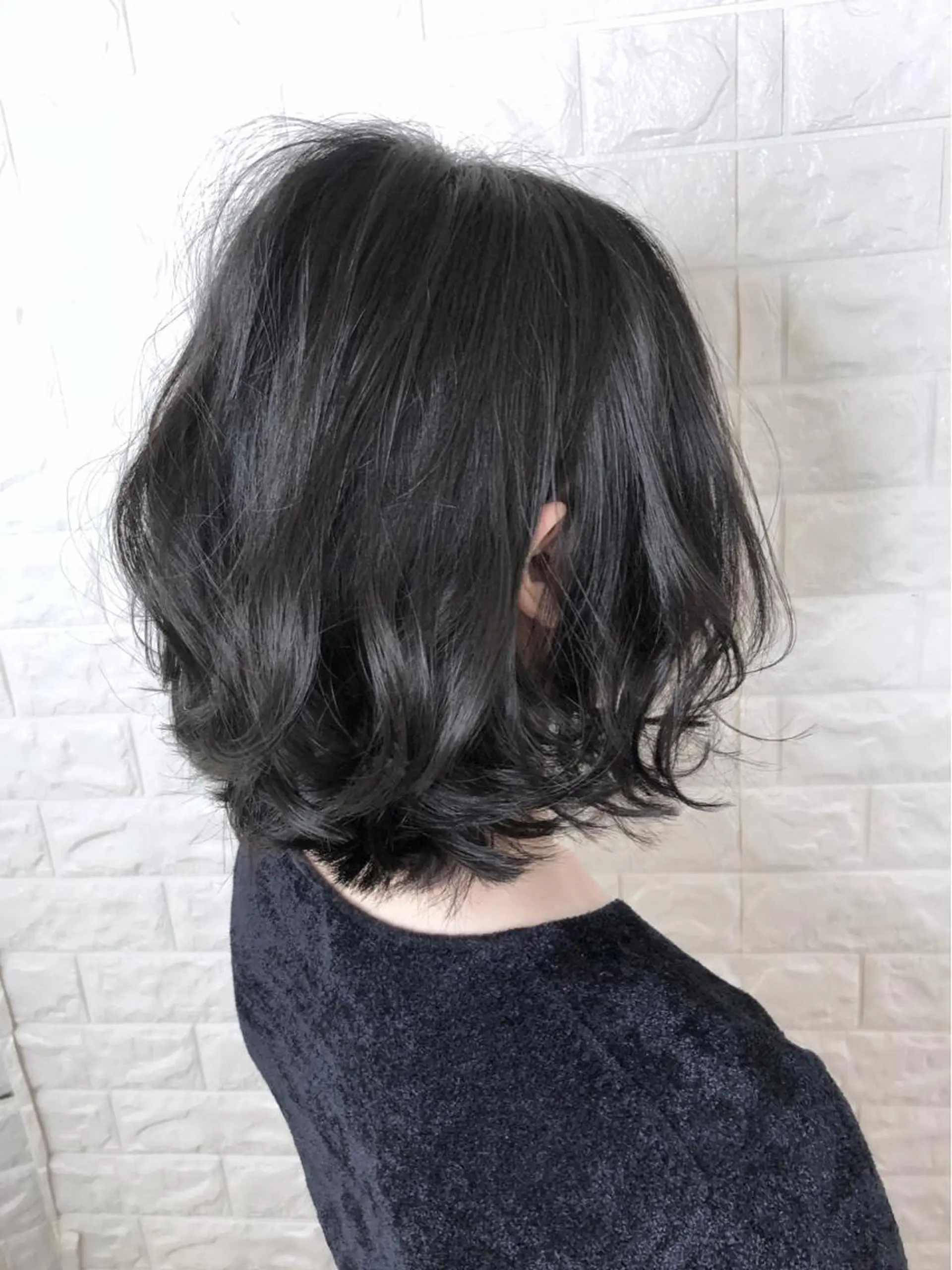 ミディアム アッシュ 縮毛矯正/髪質改善 主税巧一のヘアスタイル