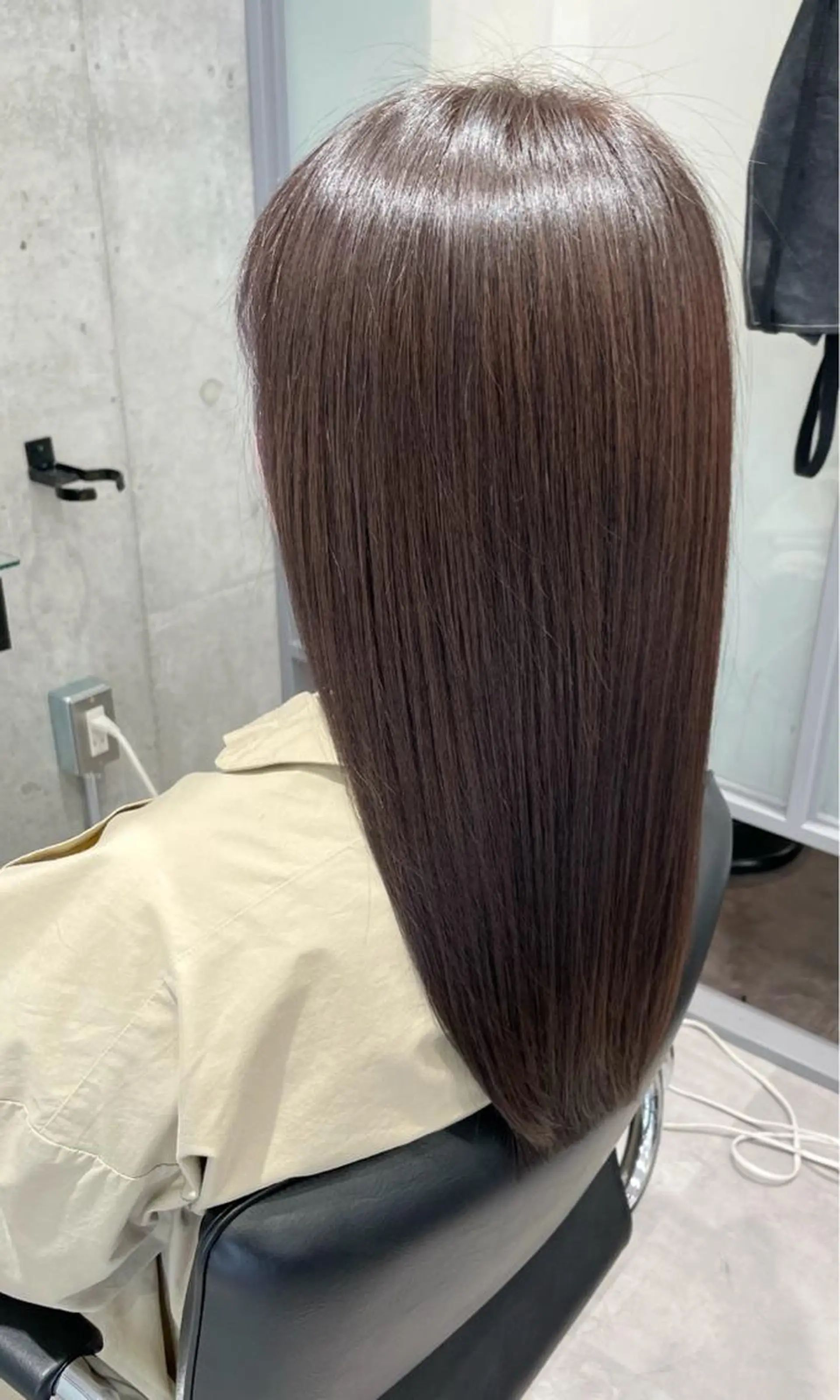 ロング カラー パーマ ヘアアレンジ メンズ キッズ ネイル マツエク・マツパ アイブロウ Leyシェアサロン所属・KenIchi施術者 1%未満ドライカットのヘアスタイル