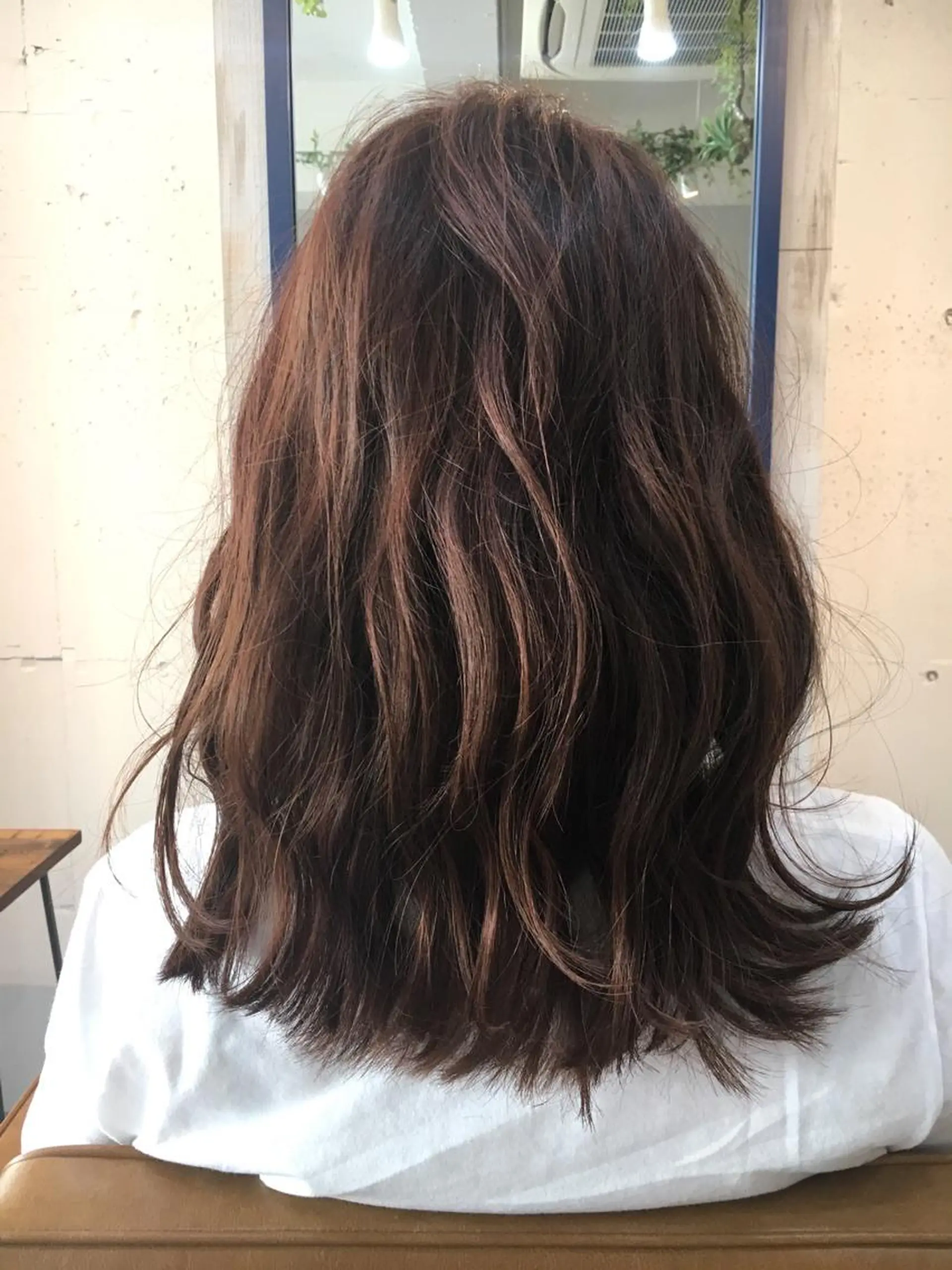 セミロング カラー hair resort terrasse所属・長尾 圭のヘアスタイル
