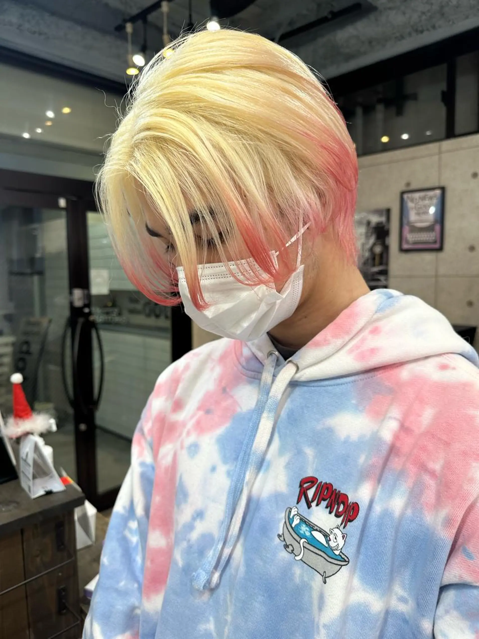 ショート カラー デザインカラー 遠藤沙也加 /レイヤーカットのヘアスタイル