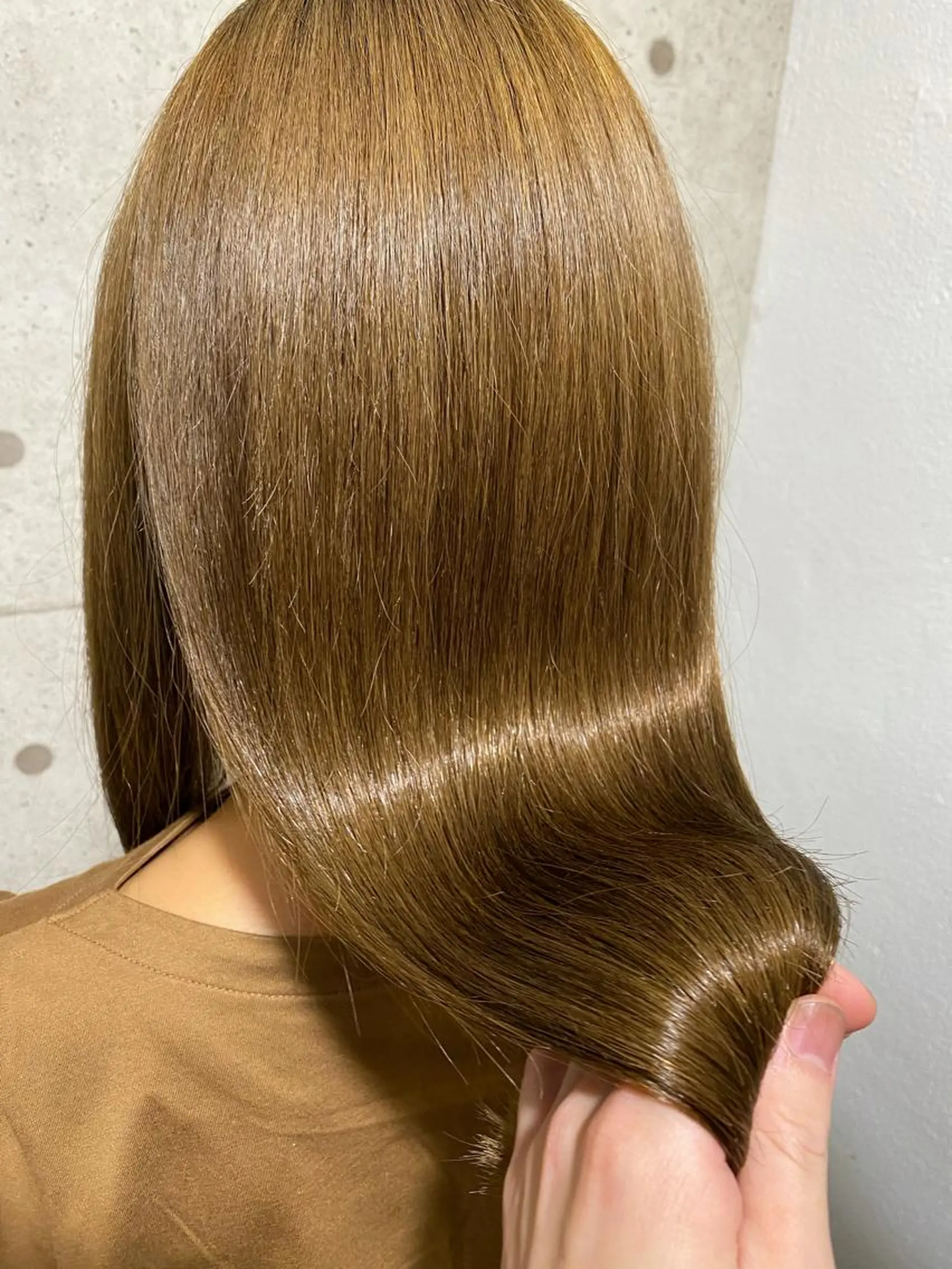 セミロング トリートメント 酸熱トリートメント トリートメント RecheRche 池袋のヘアスタイル