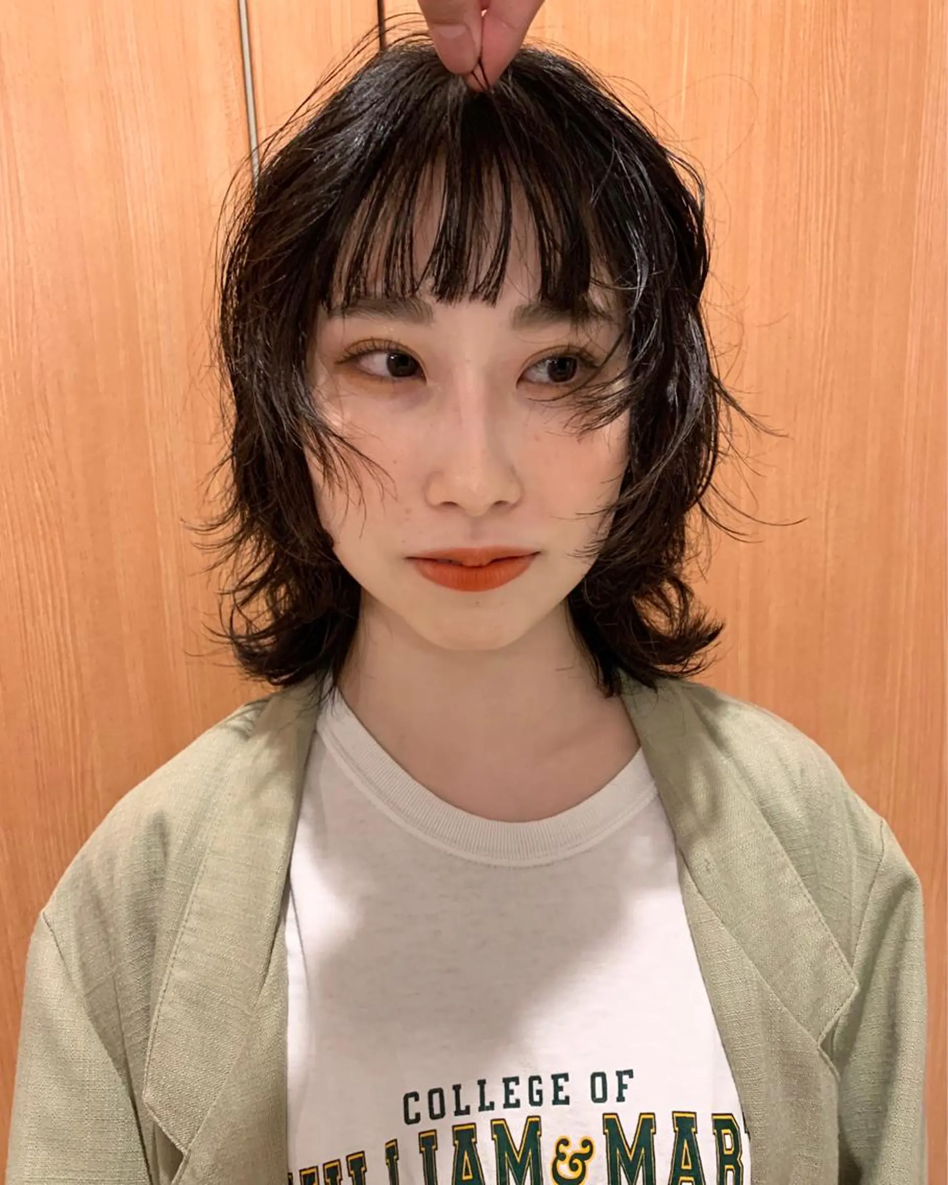 ショート パーマ ウルフカット ニュアンスパーマ スパイラルパーマ tension 【テンション】のヘアスタイル