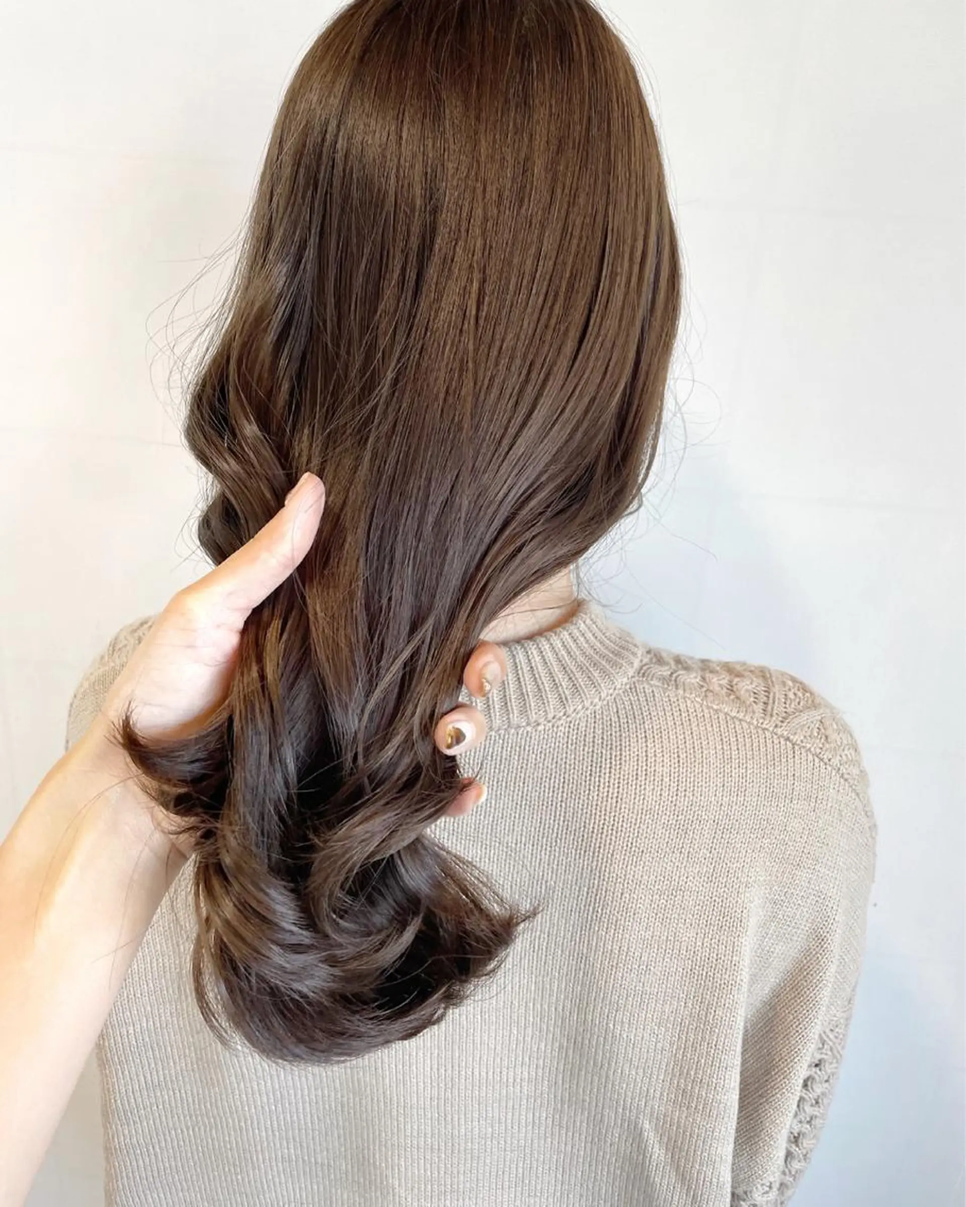 セミロング カラー ヘアアレンジ ヘアカラー 徳永 実沙のヘアスタイル