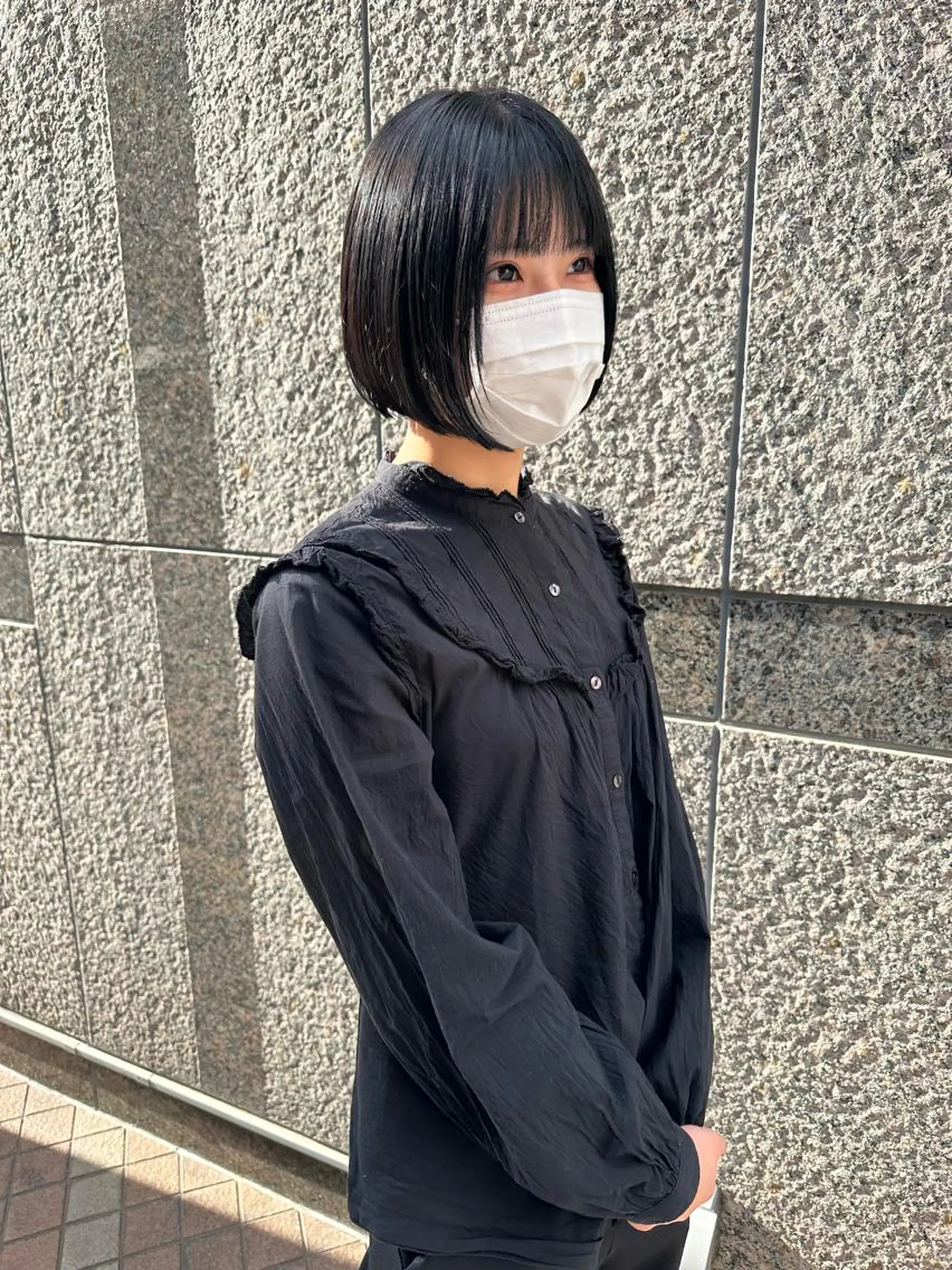 ショート カラー ボブ ACRO梅田【アクロ】所属・髪質整形、髪質改善 きれいになるカラーのヘアスタイル