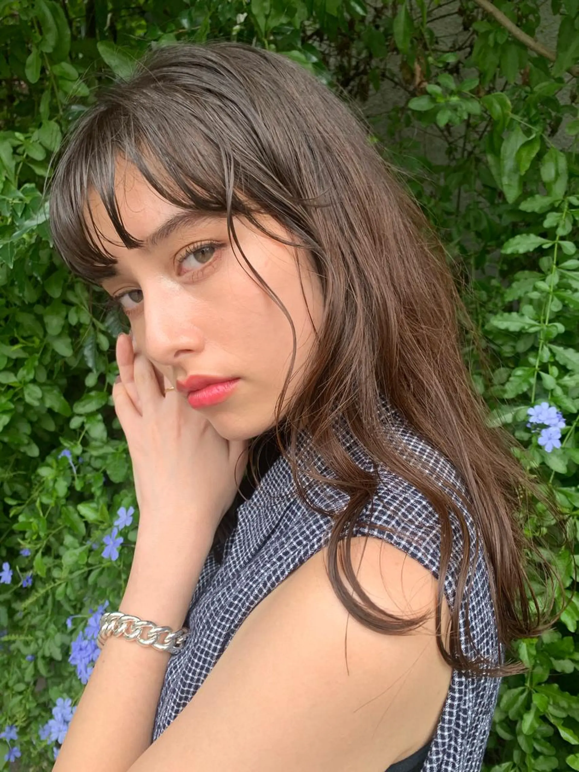 カラー ラベンダー/レイヤー カット🤎mamiのヘアスタイル