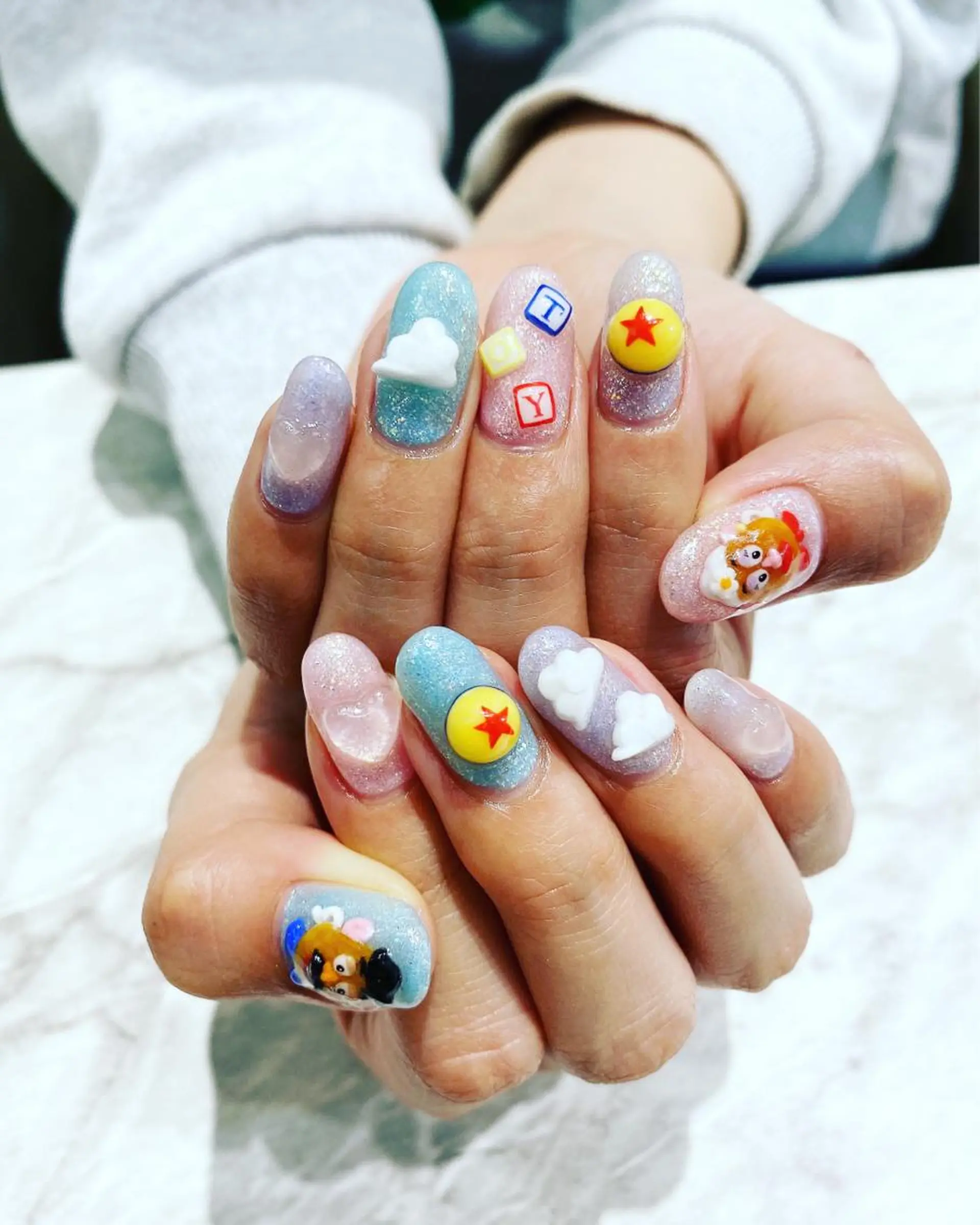 ネイル ハンドネイル フットネイル ハンドケア nail salon  AlgeTy所属・✴︎:.｡. MAKI.｡.:✴︎のネイルデザイン