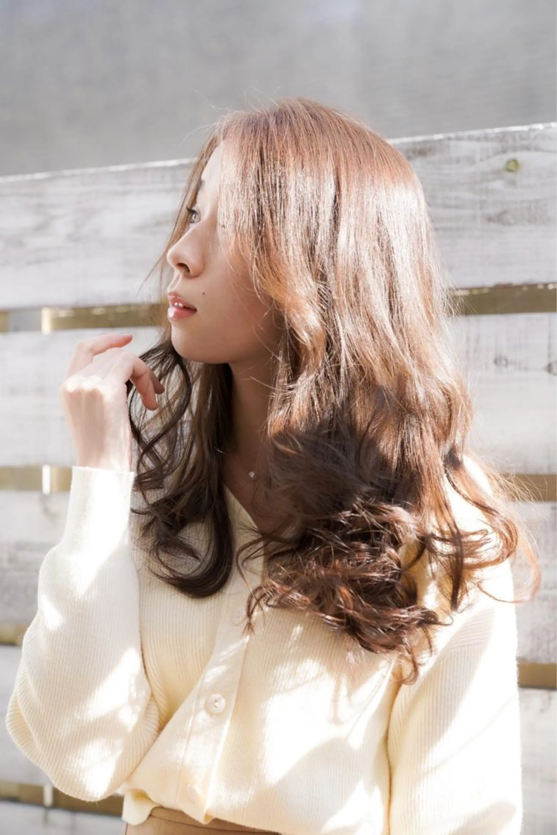 ロング coupe ciseauxのヘアスタイル