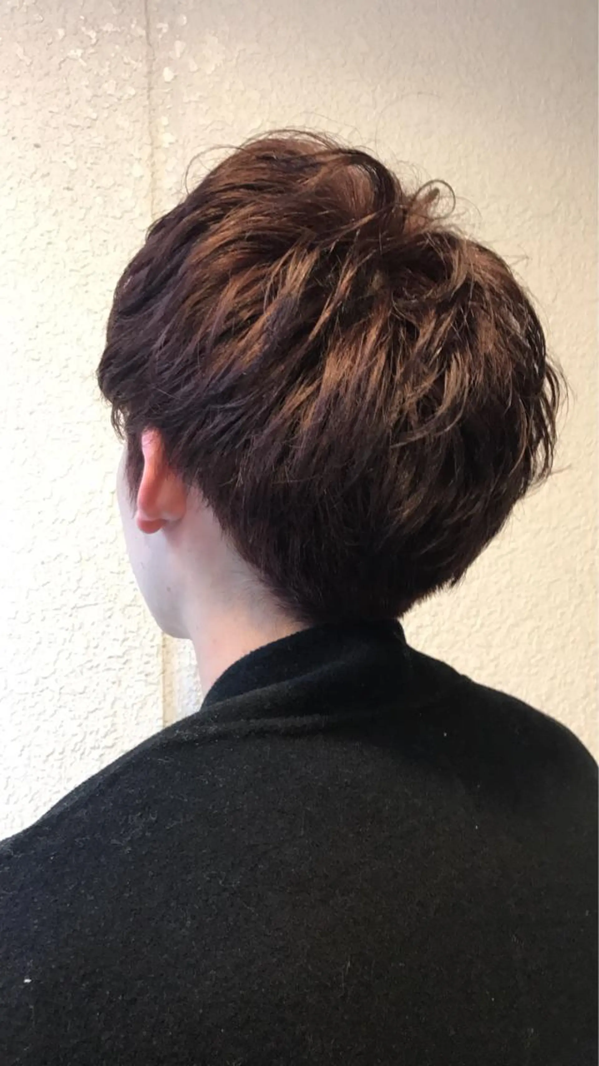 ショート ピンクブラウン GO TODAY SHAIRE SALON所属・miu (ミユ)のヘアスタイル