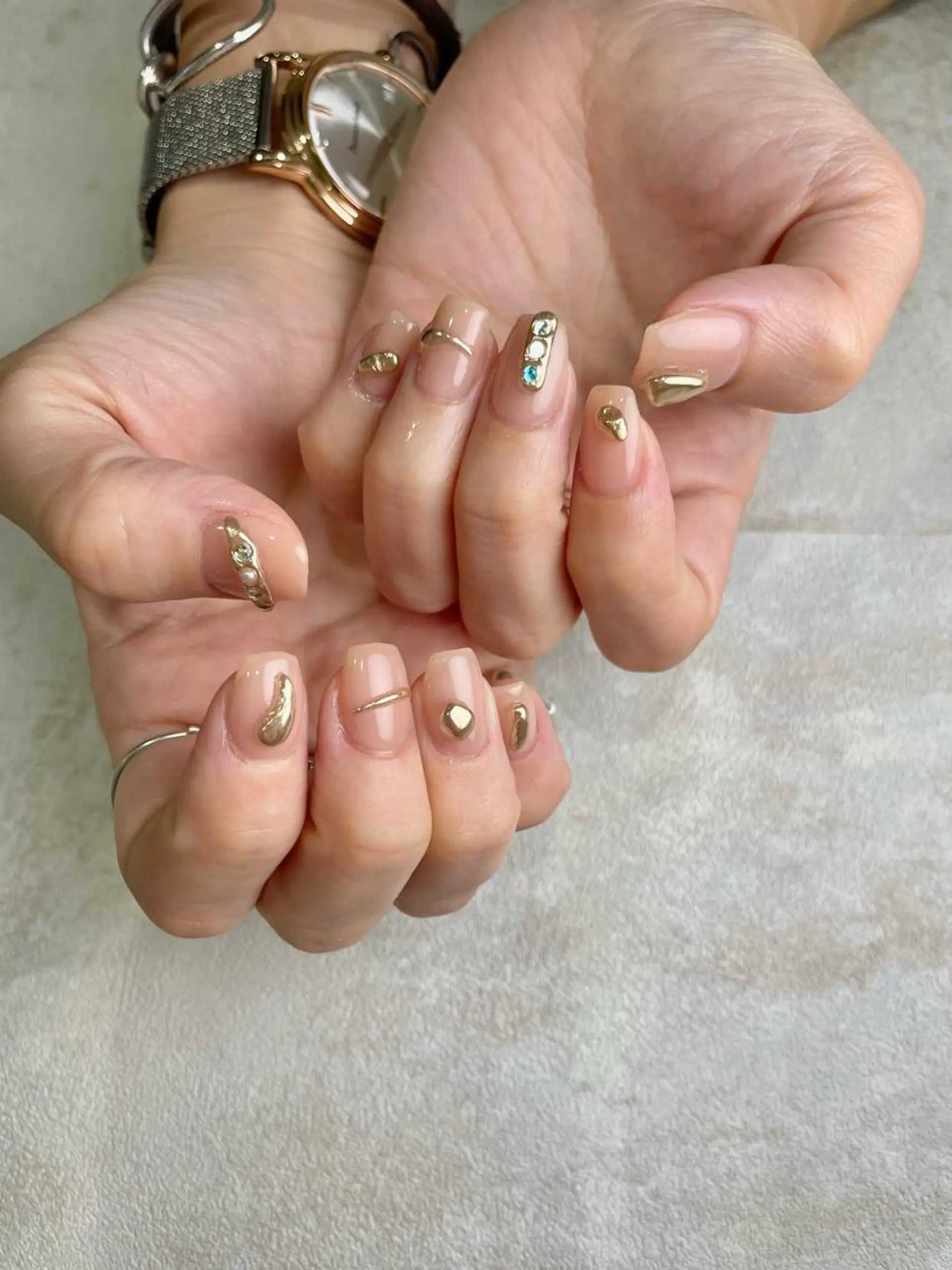 ネイル ハンドネイル Radia bykaonailsのネイルデザイン