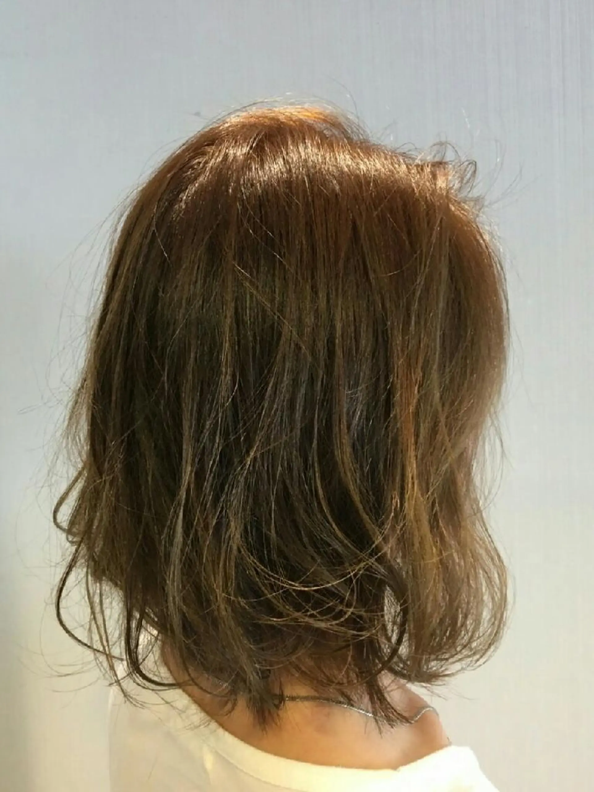 ショート カラー ブラウンカラー ◎モチマル チアキ◎のヘアスタイル