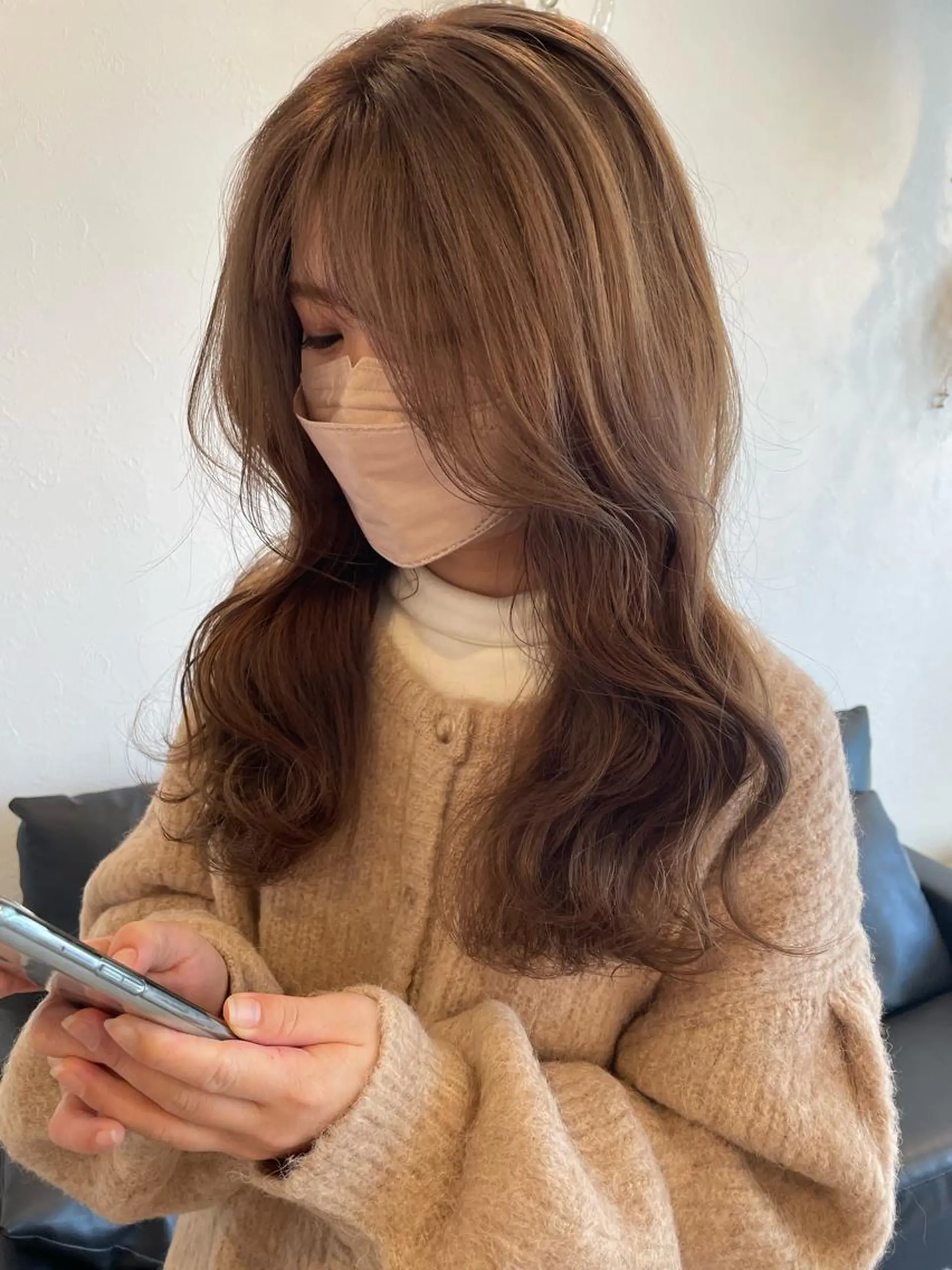 ロング カラー ベージュカラー カット ヘアカラー トリートメント m ā l o.🌷 サカモトマイコのヘアスタイル