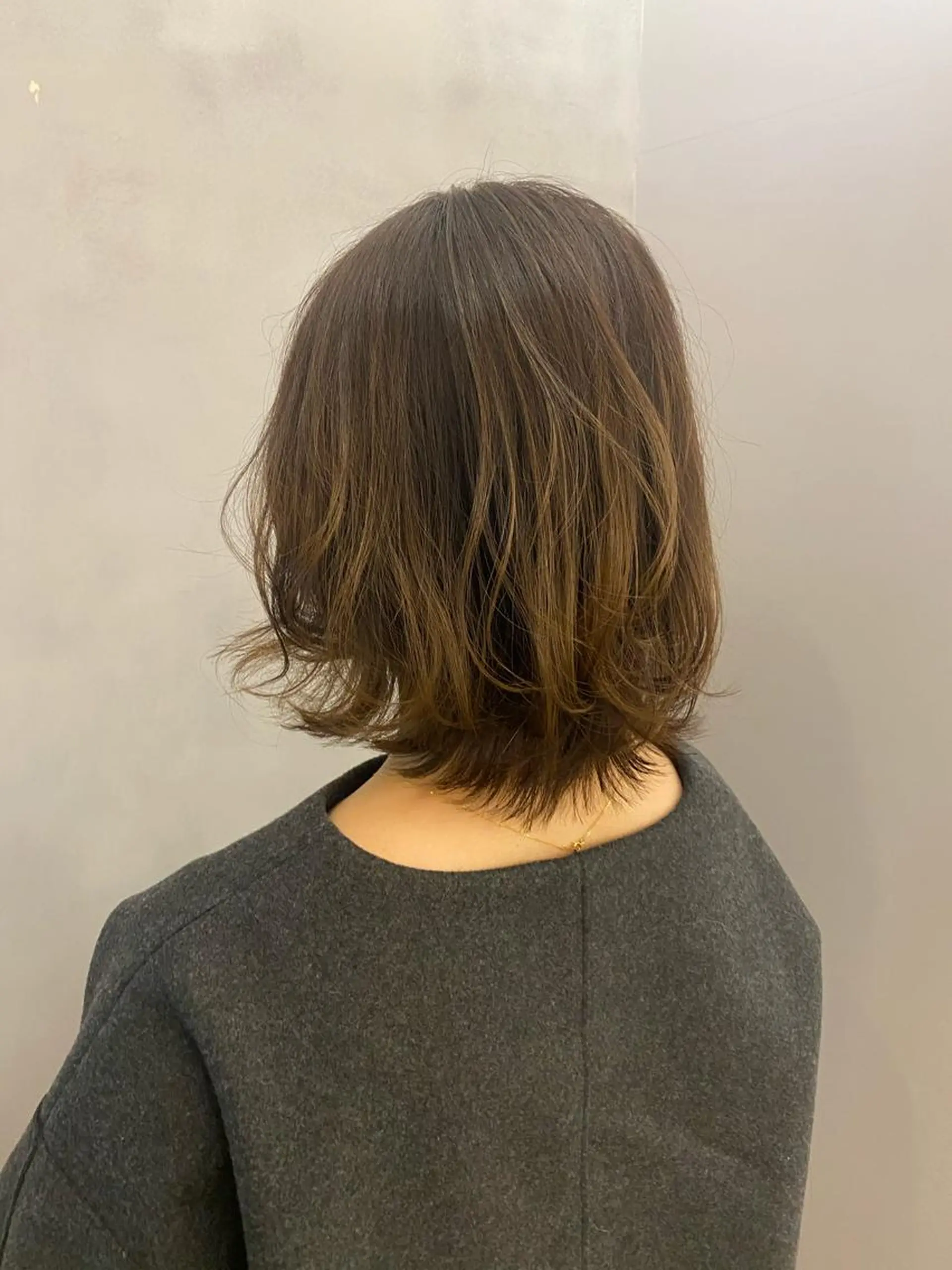 ミディアム ボブレイヤー ボブ レイヤーカット 🌟ショート/シ ョートボブ/岡田🌟のヘアスタイル