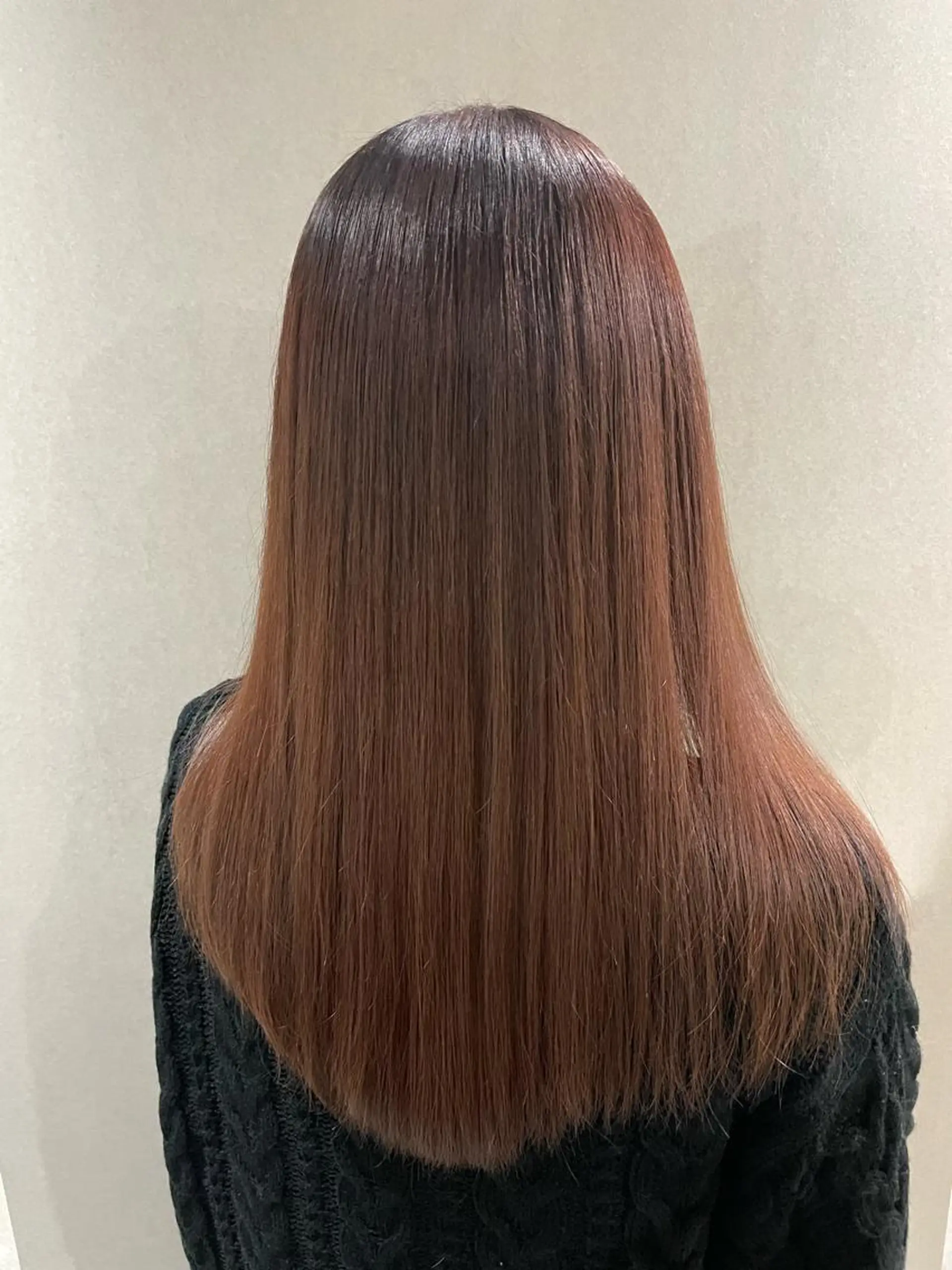 セミロング 縮毛矯正 es Hair Make Space所属・KAREN／ 武蔵小山/自由が丘のヘアスタイル