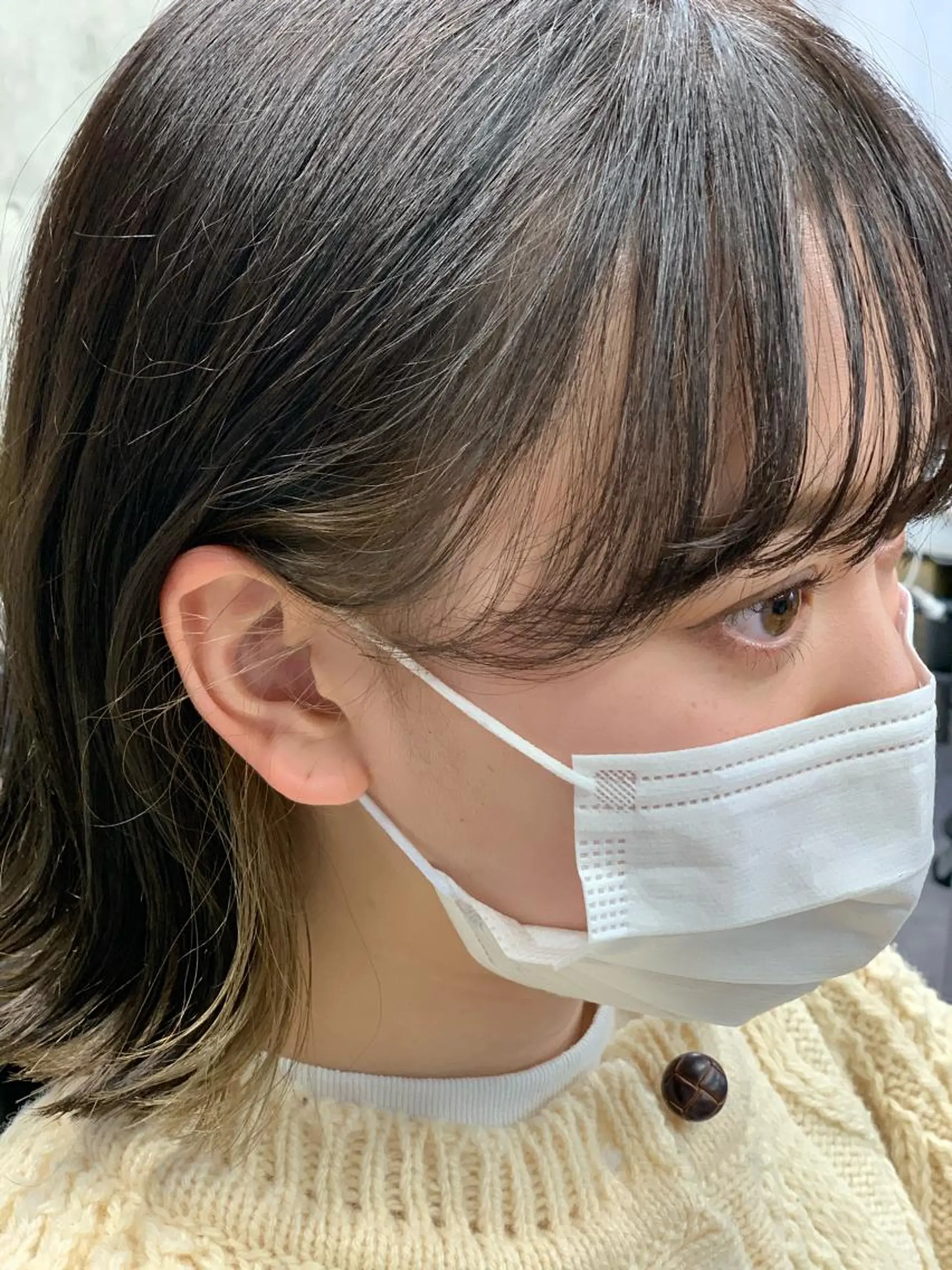 ミディアム カラー tokute 高円寺店のヘアスタイル