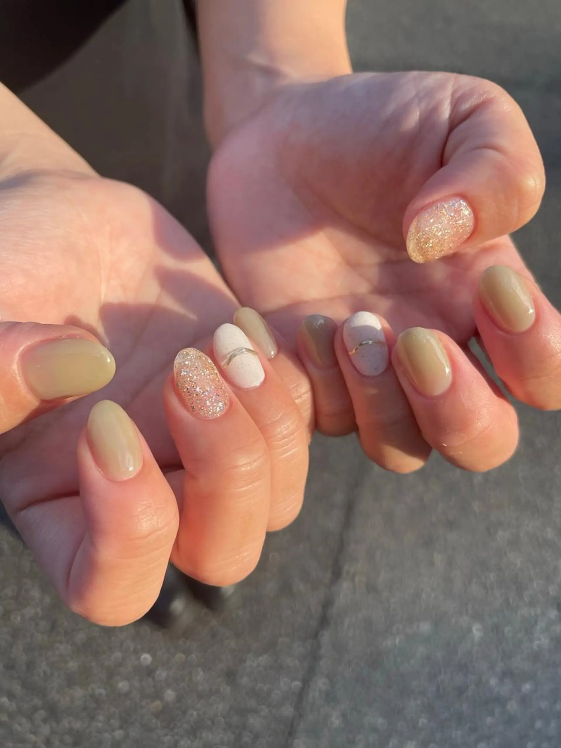 ネイル ハンドネイル ハンドケア 岩山 直子のネイルデザイン