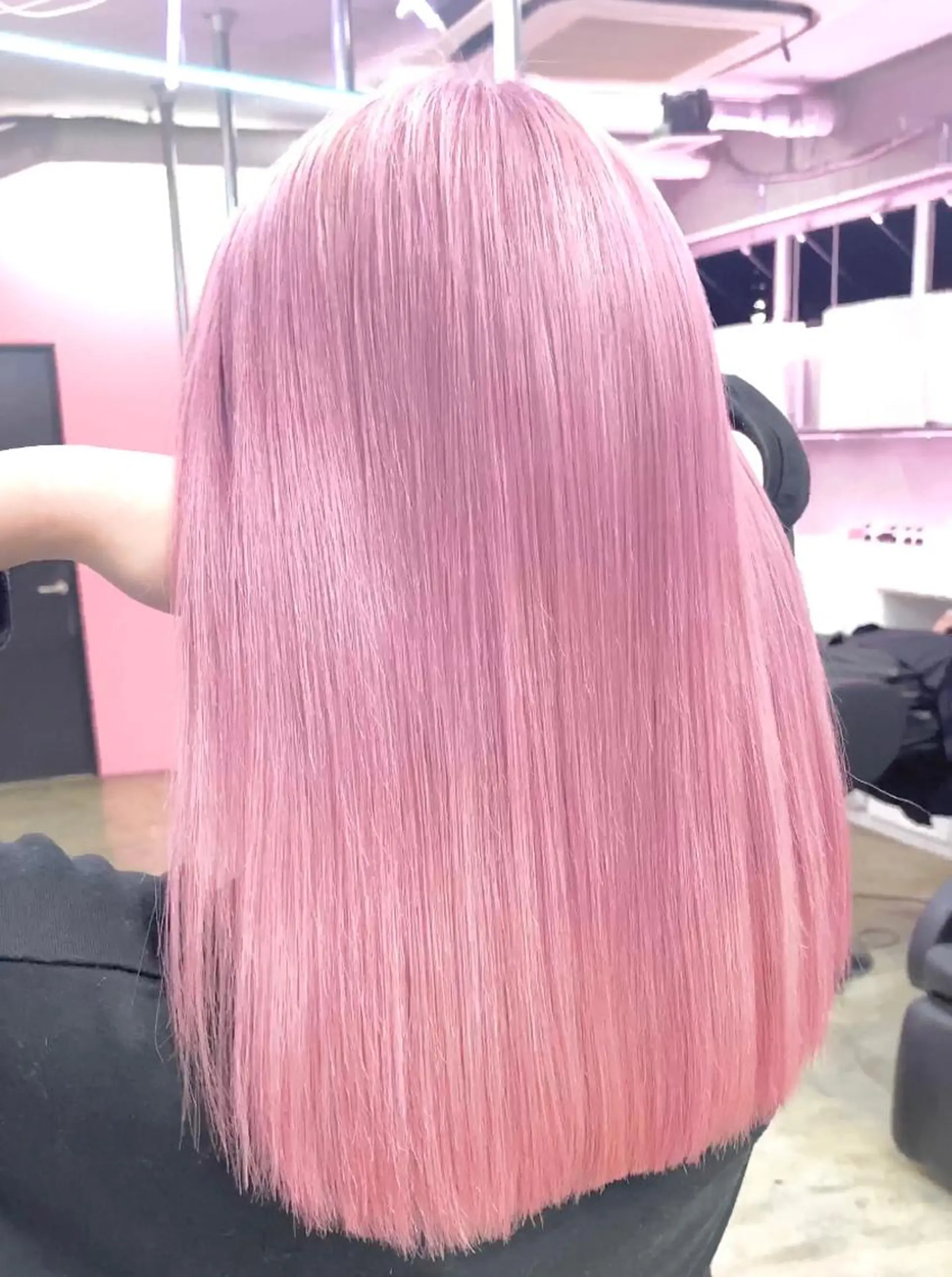 セミロング カラー ヘアカラー トリートメント ヘアセット 🎀透明感ブリーチ カラー🎀ミズキのヘアスタイル