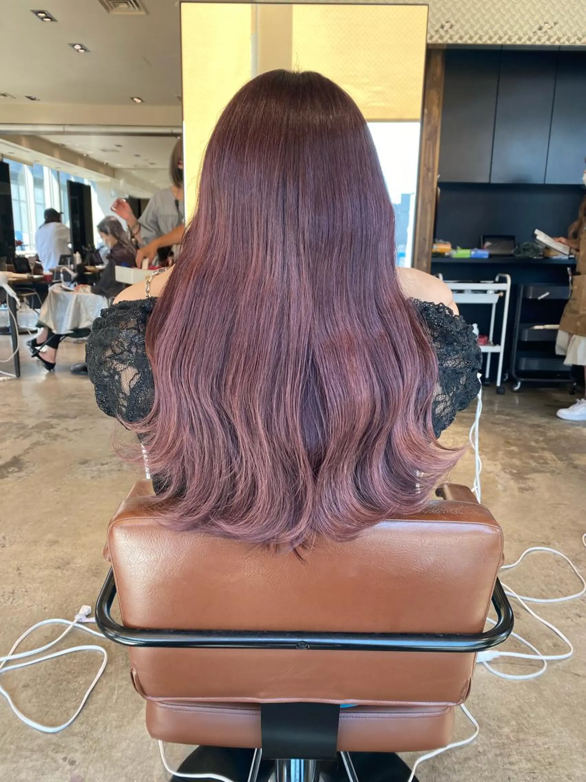 カラー 顔まわりの神様✨ 透明感カラー藤嶋秀幸のヘアスタイル