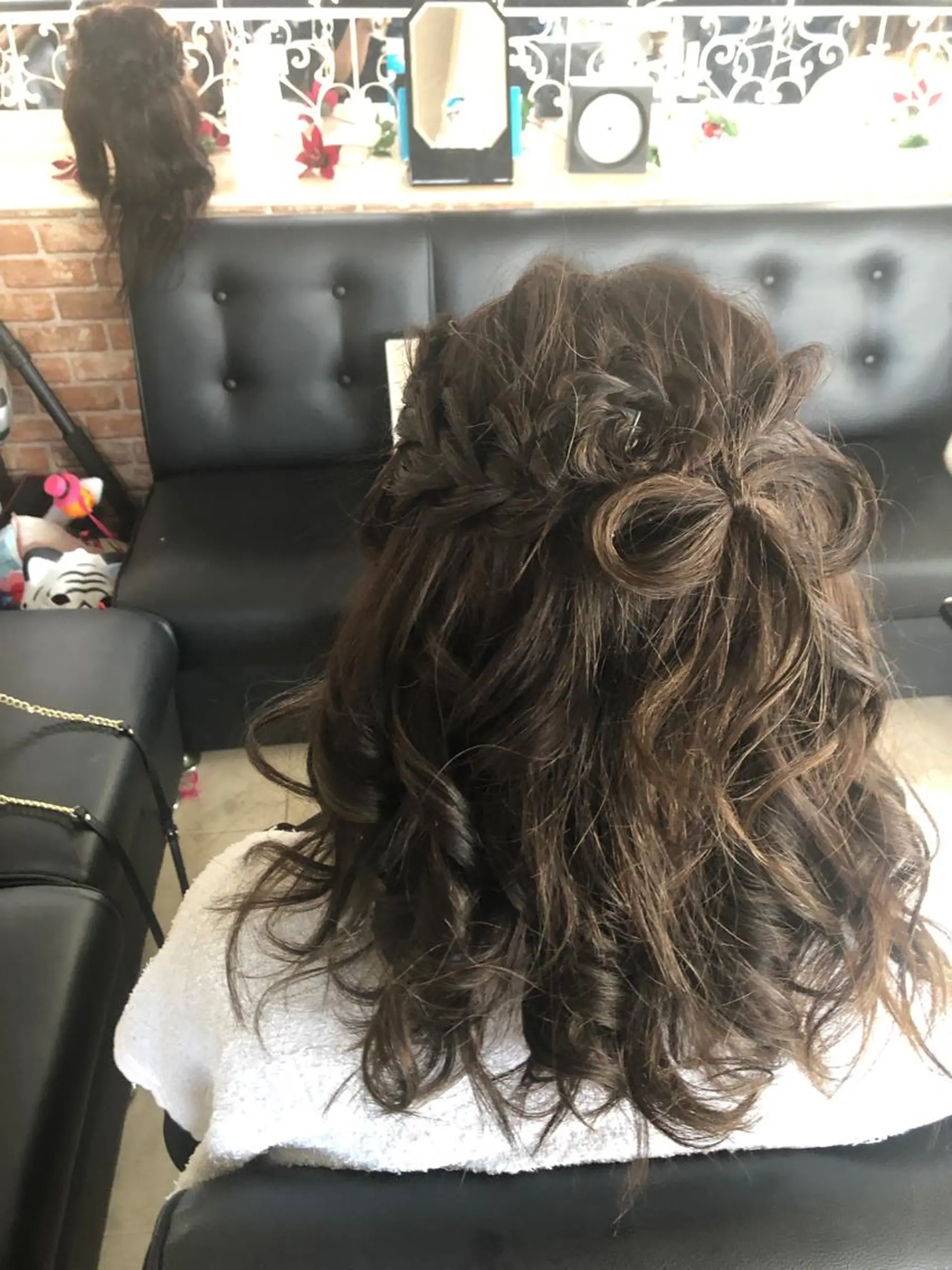 ロング カラー ヘアアレンジ メンズ キッズ マツエク・マツパ 銀河 ティンガーラのヘアスタイル