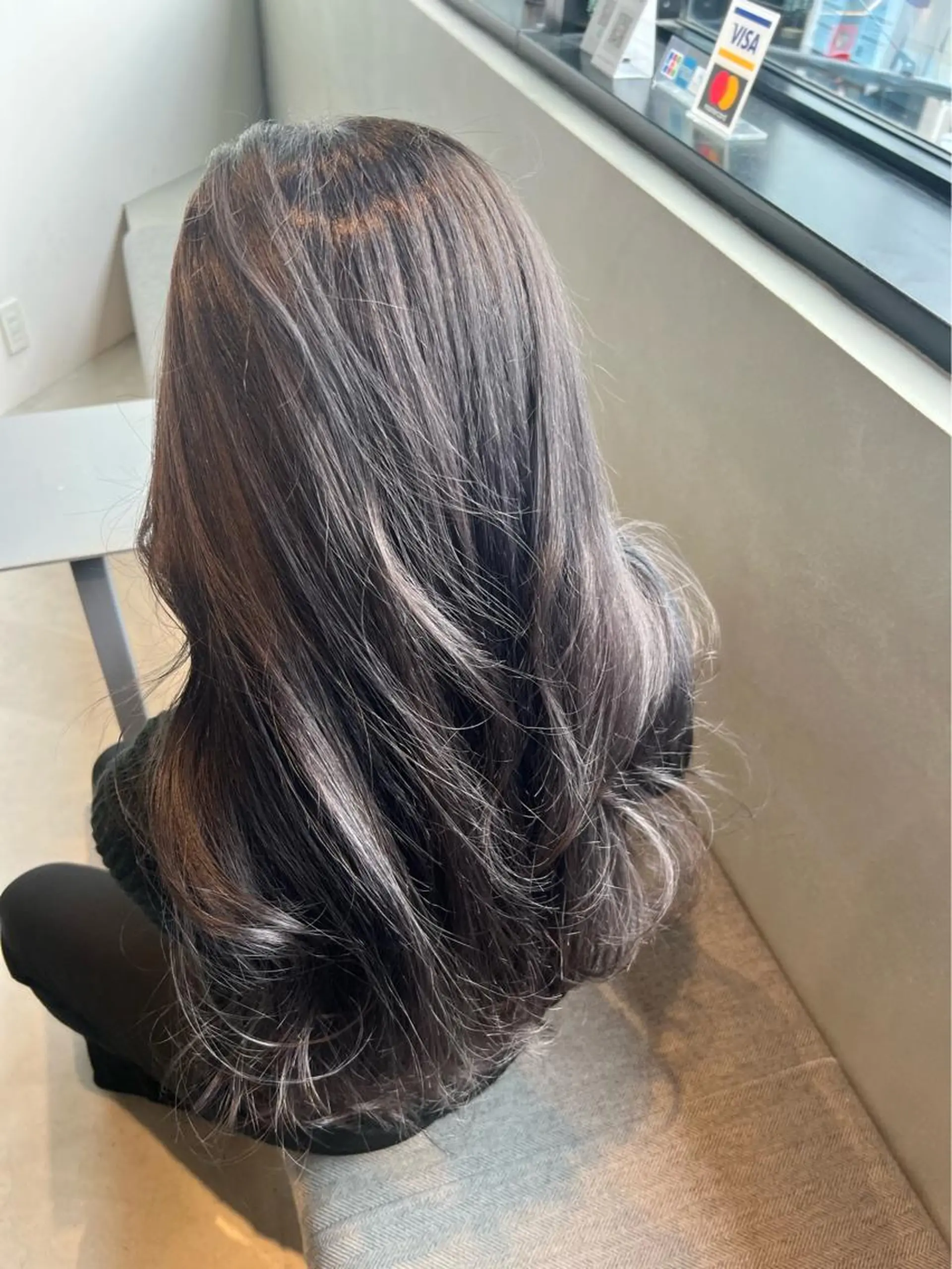 ロング ヘアカラー トリートメント 🌐👽フクイ キララ🌎💎のヘアスタイル