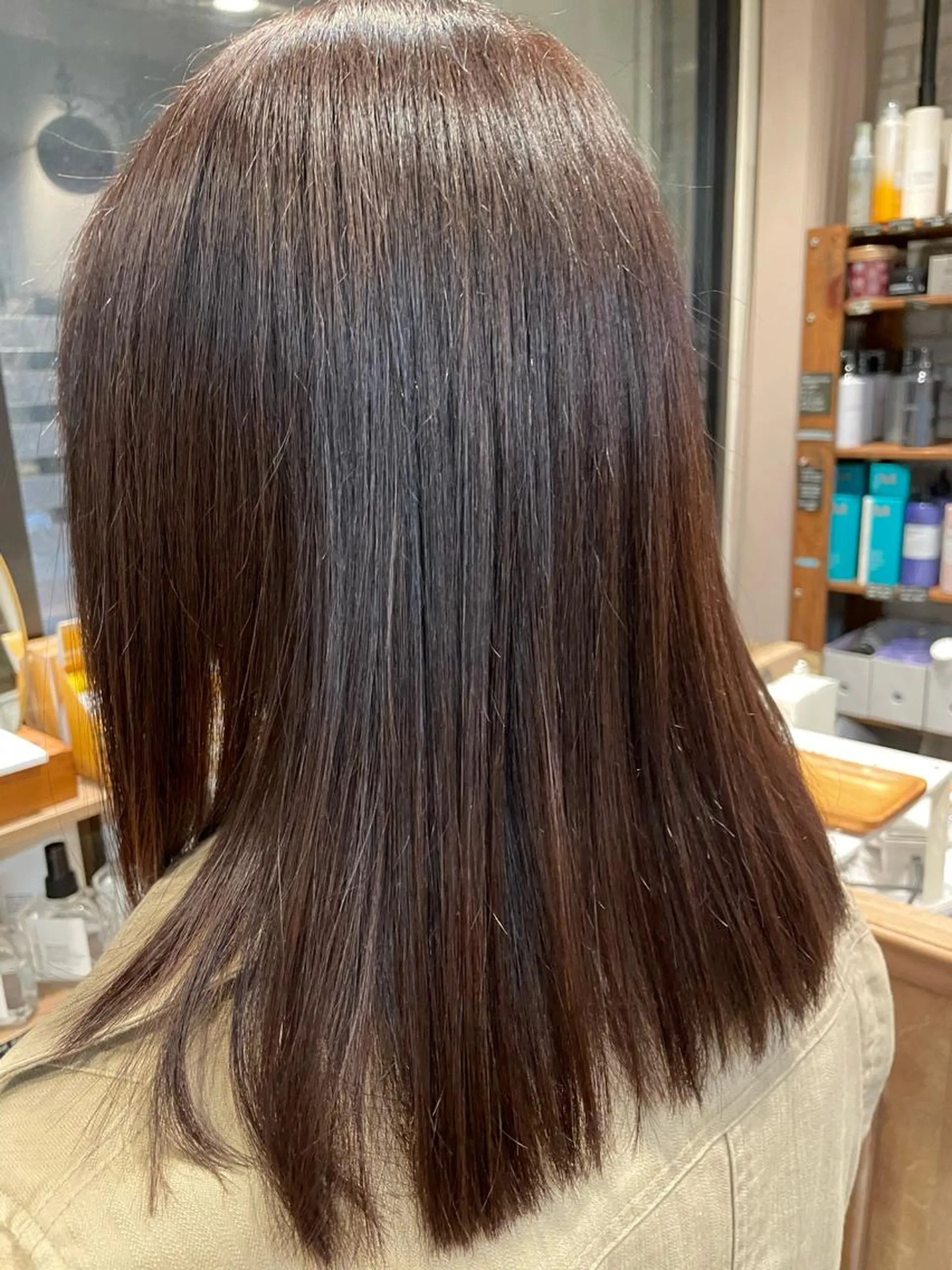 ミディアム カラー トリートメント ✨横須賀髪質改善✨️ 加藤 百音のヘアスタイル