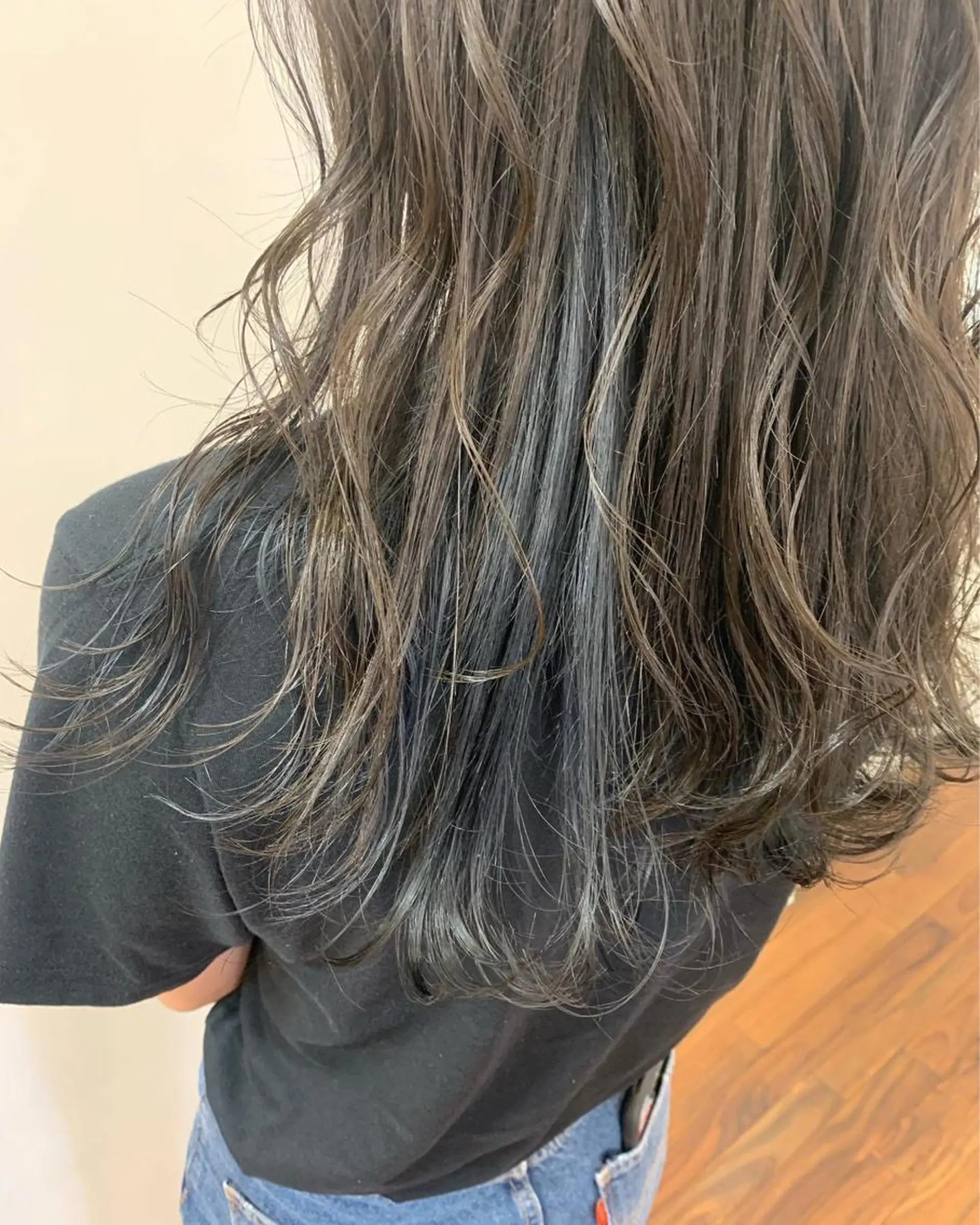 ロング カラー カット ヘアカラー トリートメント 半個室サロン/透明感 /艶髪♡岸上 温♡のヘアスタイル