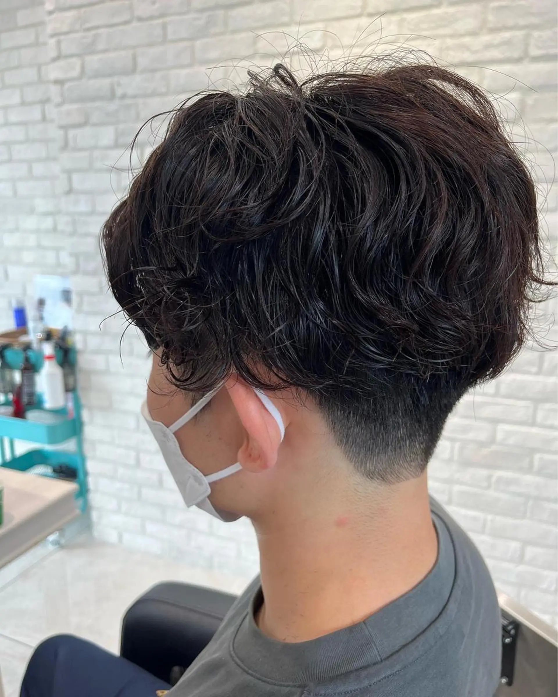 ショート パーマ メンズ 🥇メンズ特化 伊東輝のヘアスタイル