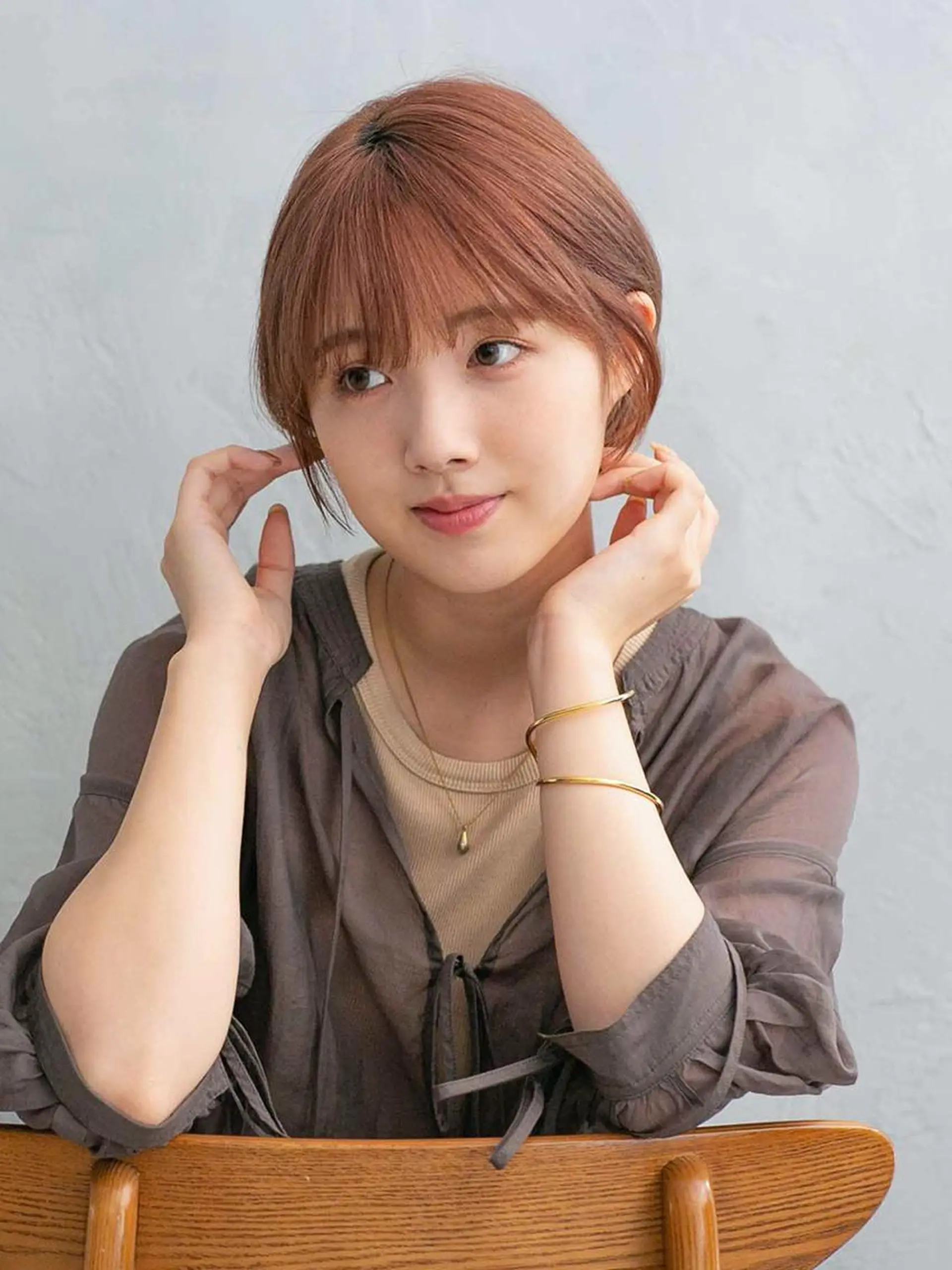 ショート カラー カット ヘッドスパ 🫧美髪矯正/ 髪質改善/藤平健太のヘアスタイル