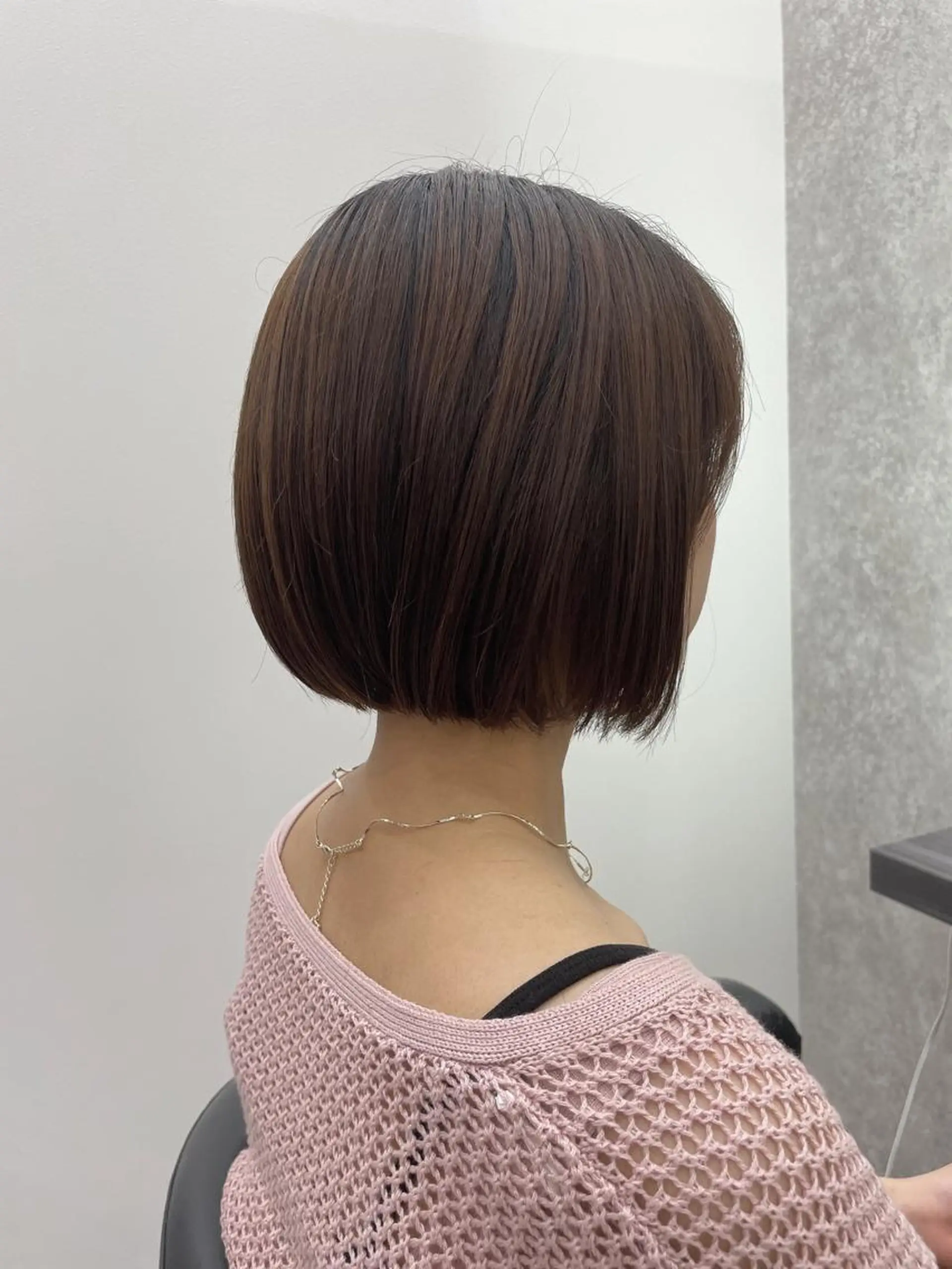 ショート ボブ ショートヘア 新村 華奈絵のヘアスタイル