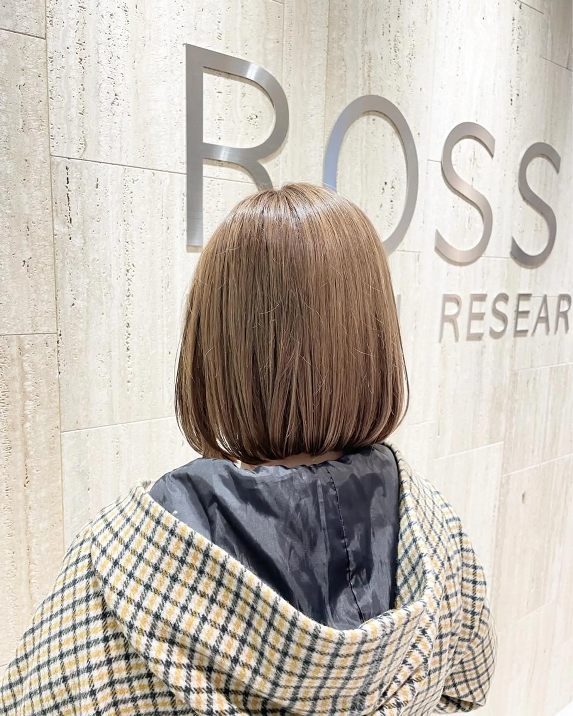 ミディアム カット ヘアカラー トリートメント 高橋 芽衣のヘアスタイル