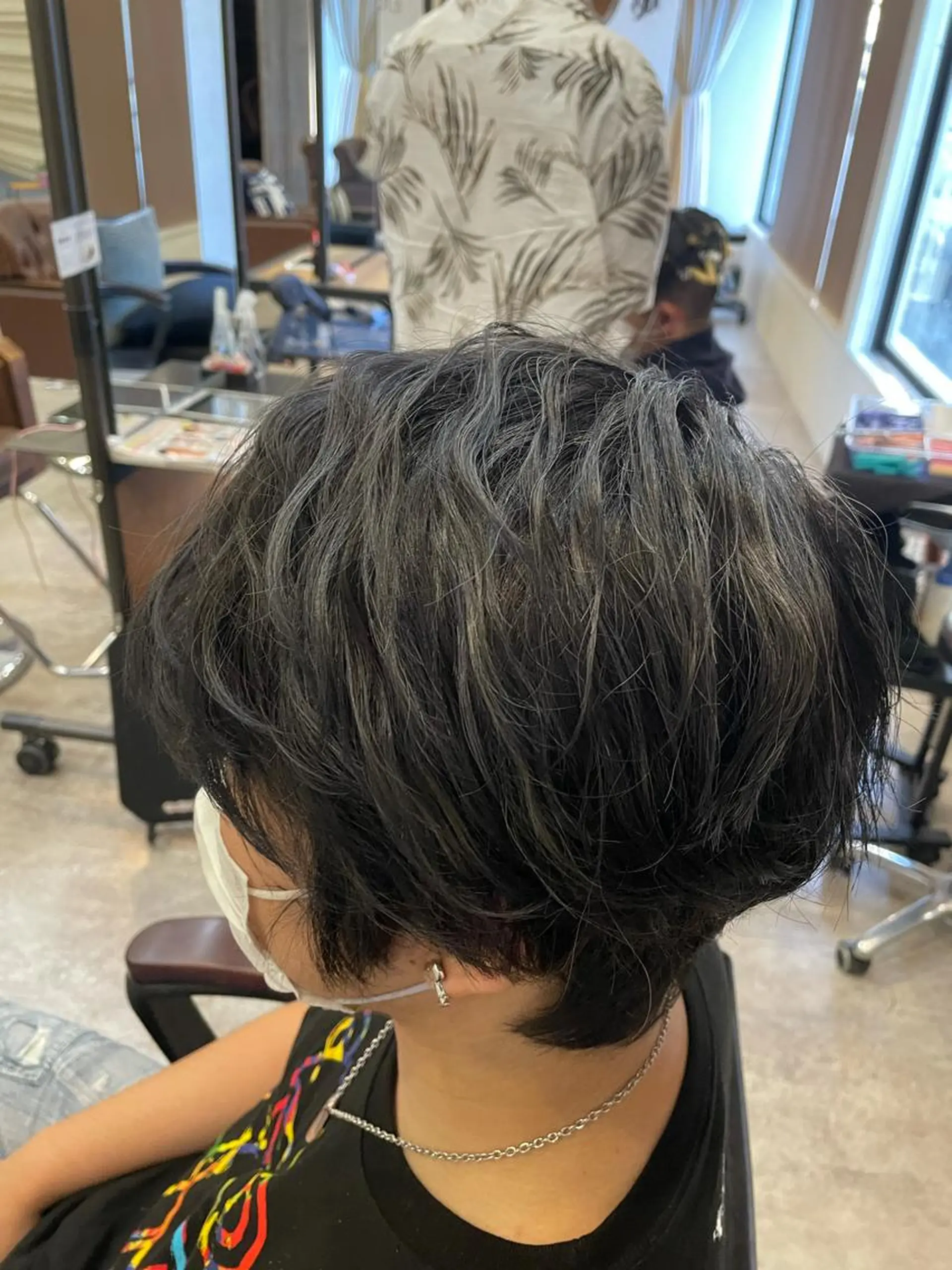 メンズ カット ヘアカラー 前田リサコ🌹 ✨艶髪職人のヘアスタイル