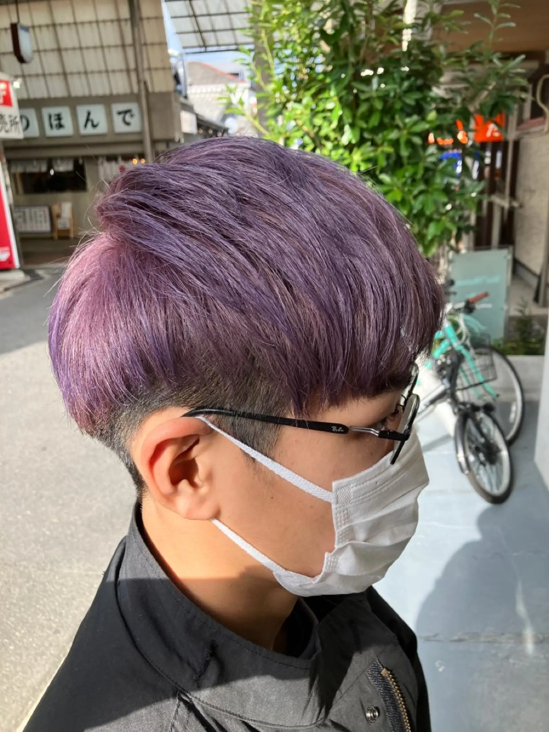 ショート メンズ ヘアカラー トリートメント 小島 健太郎のヘアスタイル