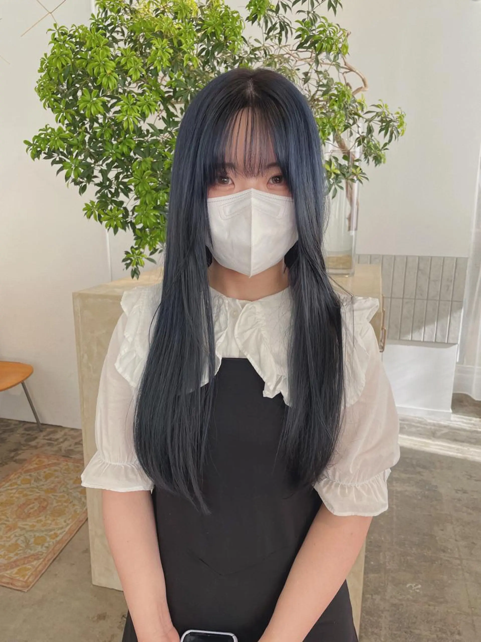 ロング カット ヘアカラー Terve. おすぎのヘアスタイル