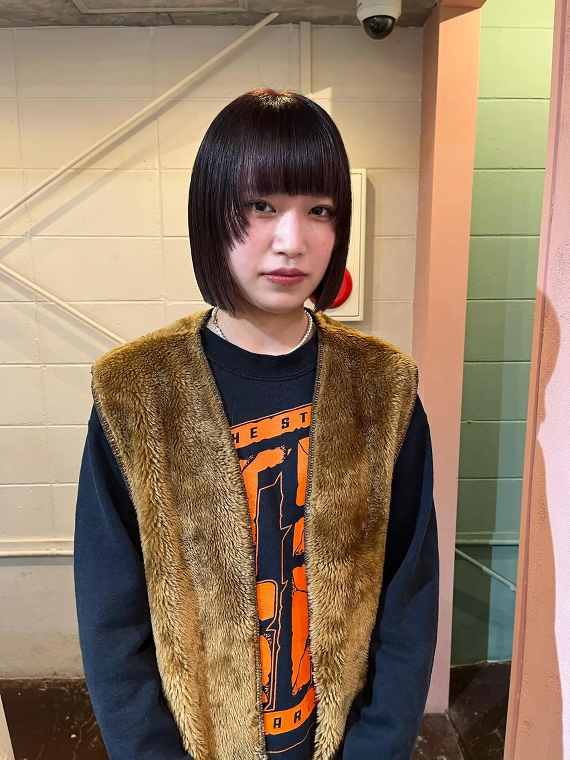 ミディアム ボブ iru所属・mi kiのヘアスタイル