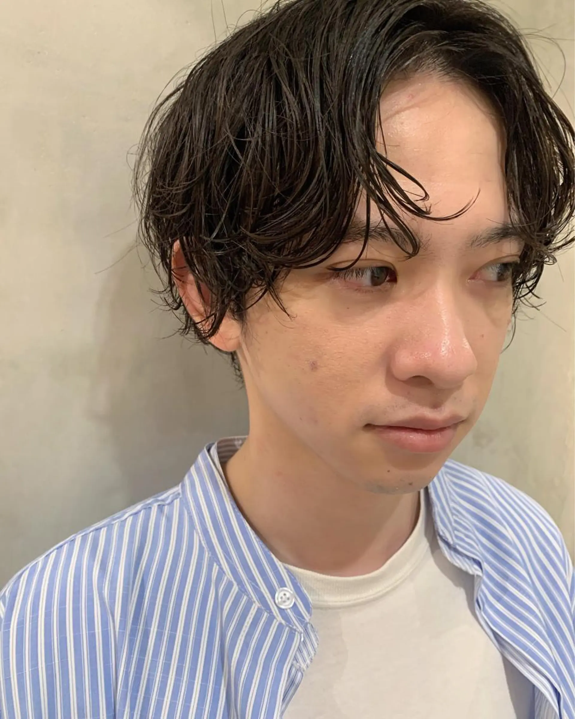 ショート パーマ メンズ カット トリートメント 優 作のヘアスタイル