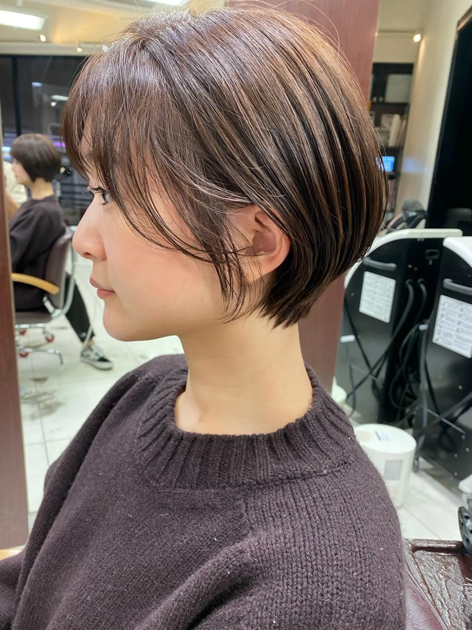 ショート カラー 2025/5/8開始 オーナー渡辺岳のヘアスタイル