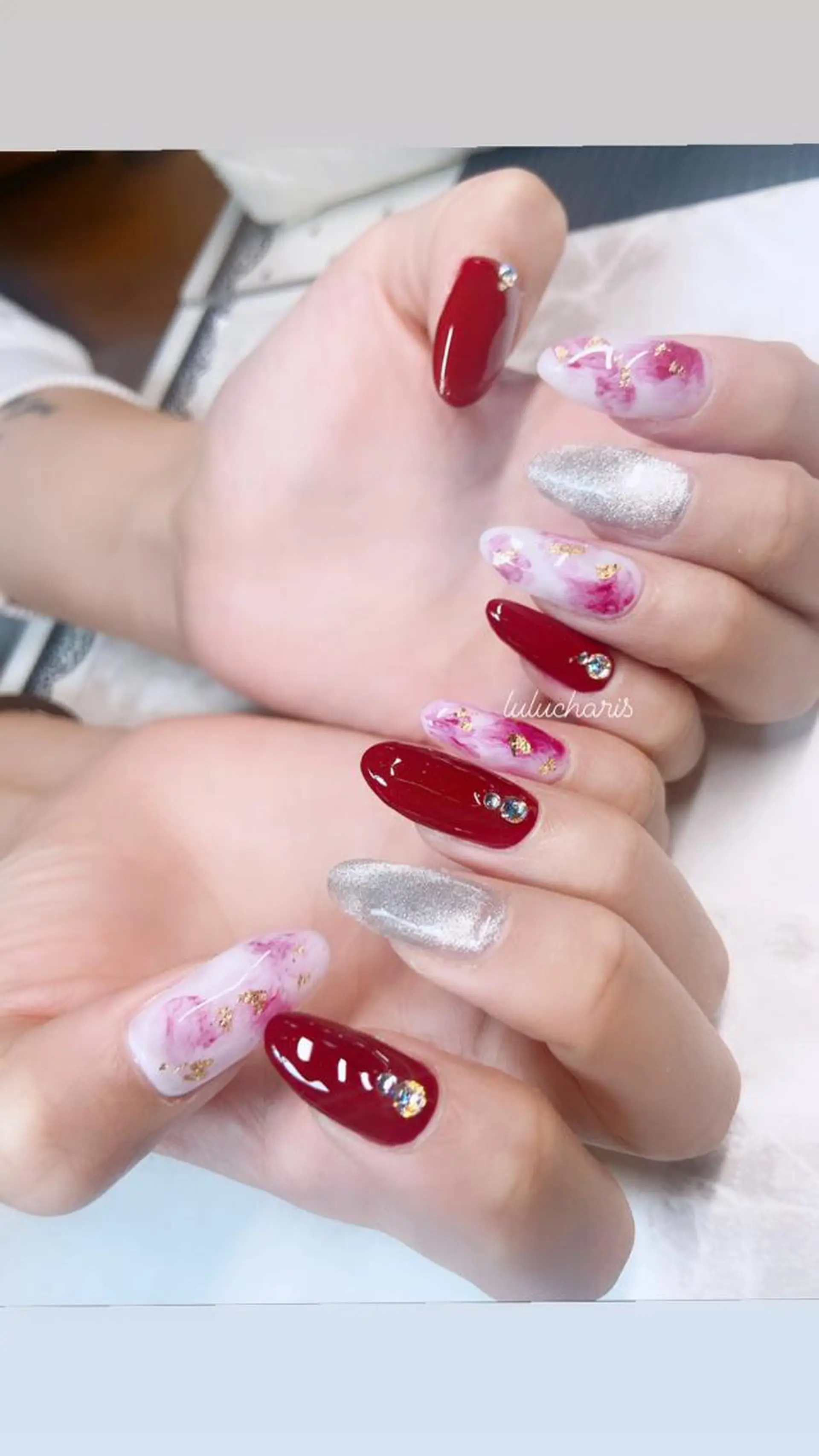 ネイル 持ち込み Lulu charisu所属・lulucharis nailのネイルデザイン