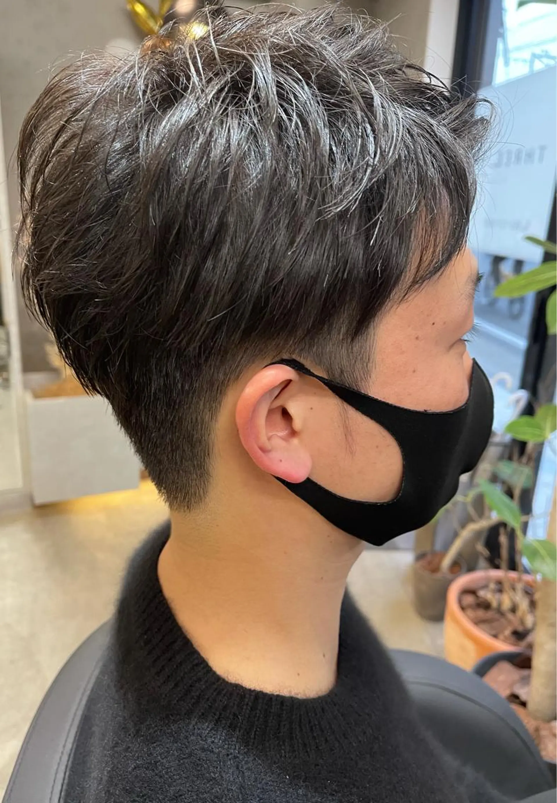 メンズ miyu🎀まつ毛 透明感カラーのヘアスタイル