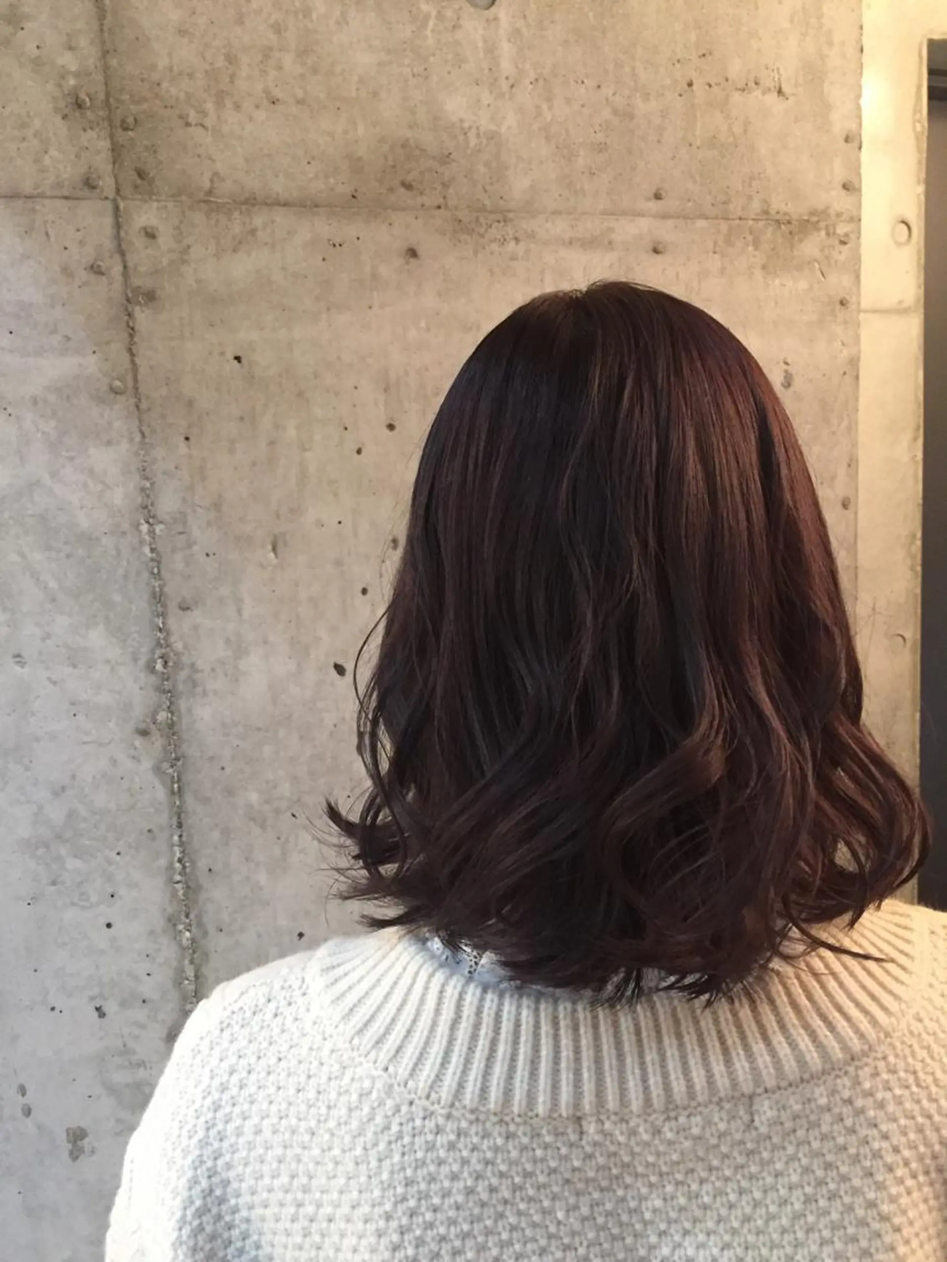 ミディアム カラー ヘアカラー トリートメント ヘアセット 💘透明感カラー💘 沖本 将宏のヘアスタイル