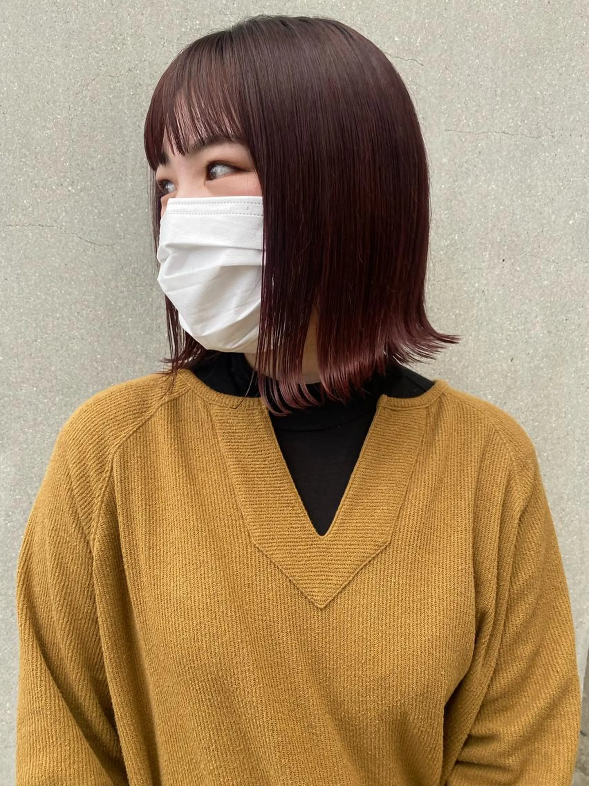 カラー ブラウンカラー ヘアカラー AYANE 韓国ヘア /レイヤーカットのヘアスタイル