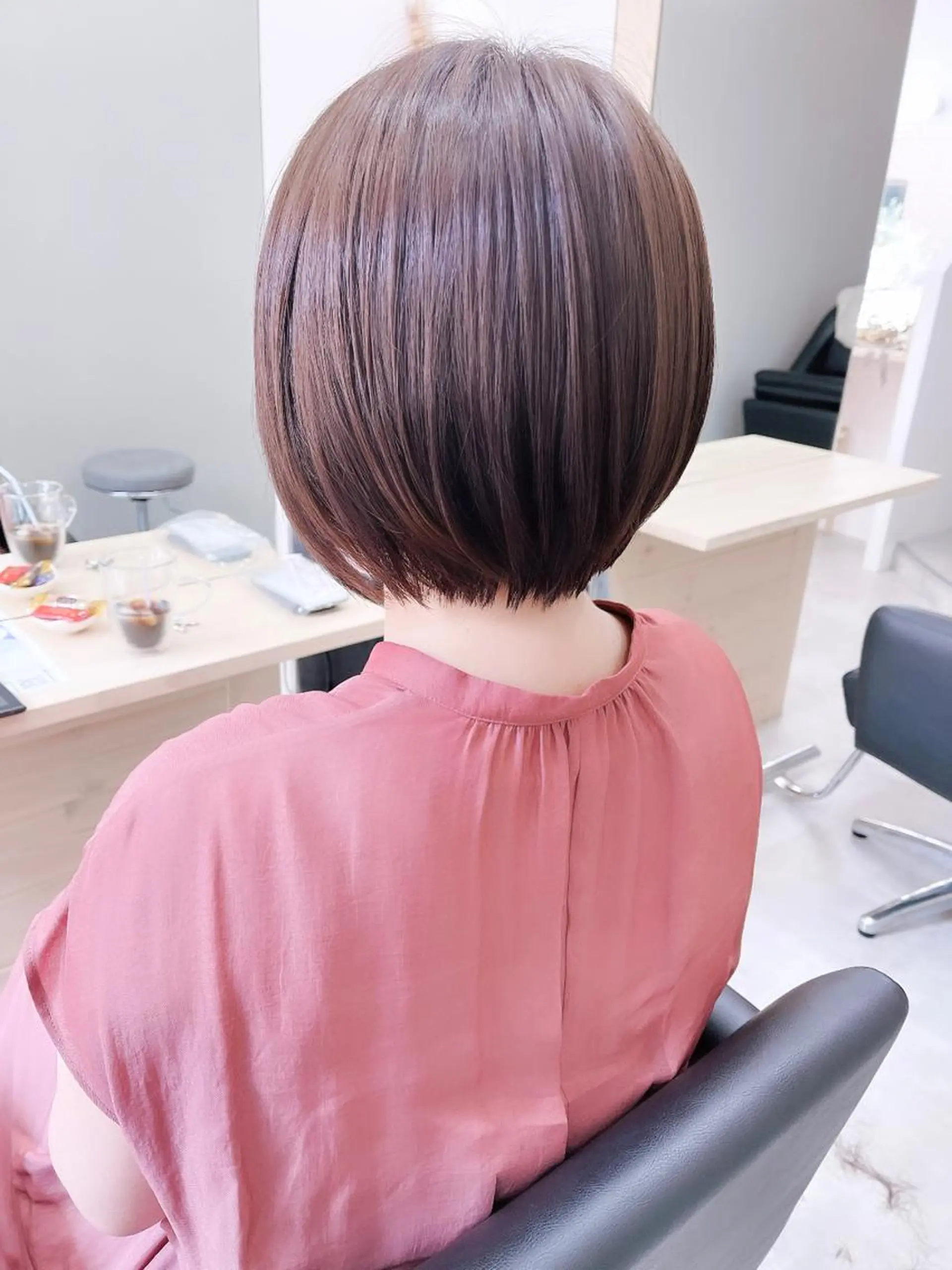 ショート ショートボブ ボブ ショートヘア カット ヘアカラー トリートメント MARLE所属・MARLE 都島 マユミのヘアスタイル