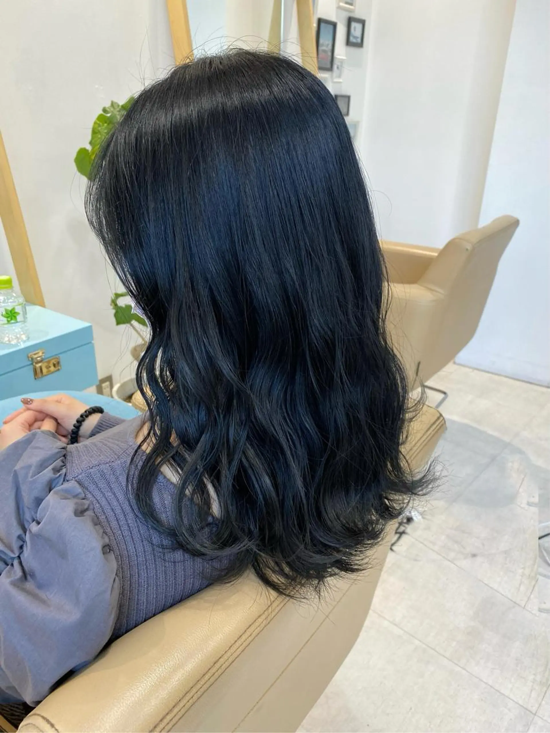 ミディアム カット ヘアカラー トリートメント 荒木 たけるのヘアスタイル